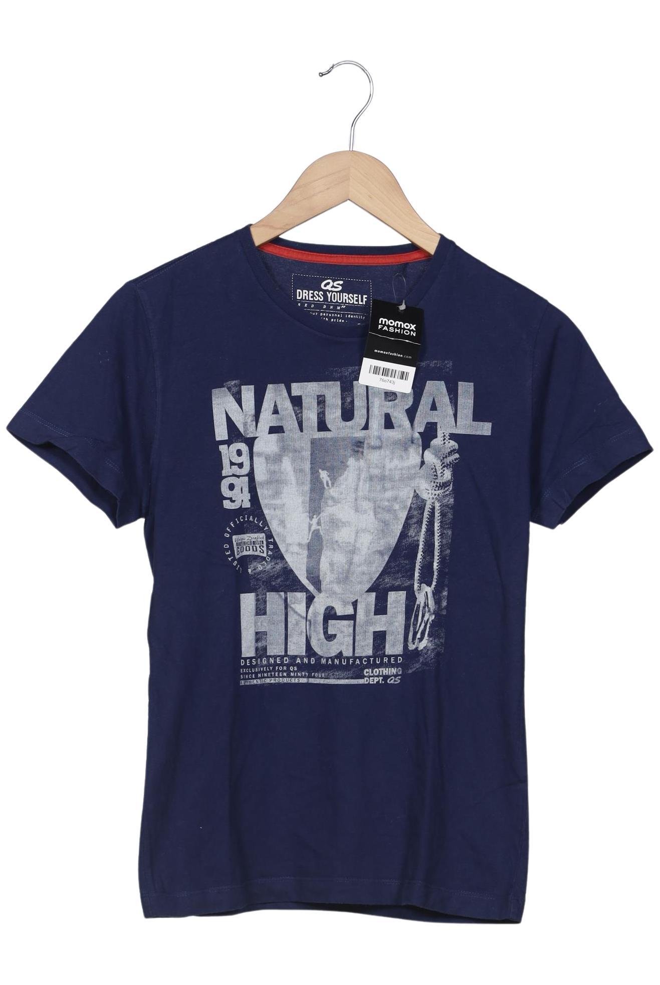 

QS by s.Oliver Herren T-Shirt, marineblau, Gr. 46