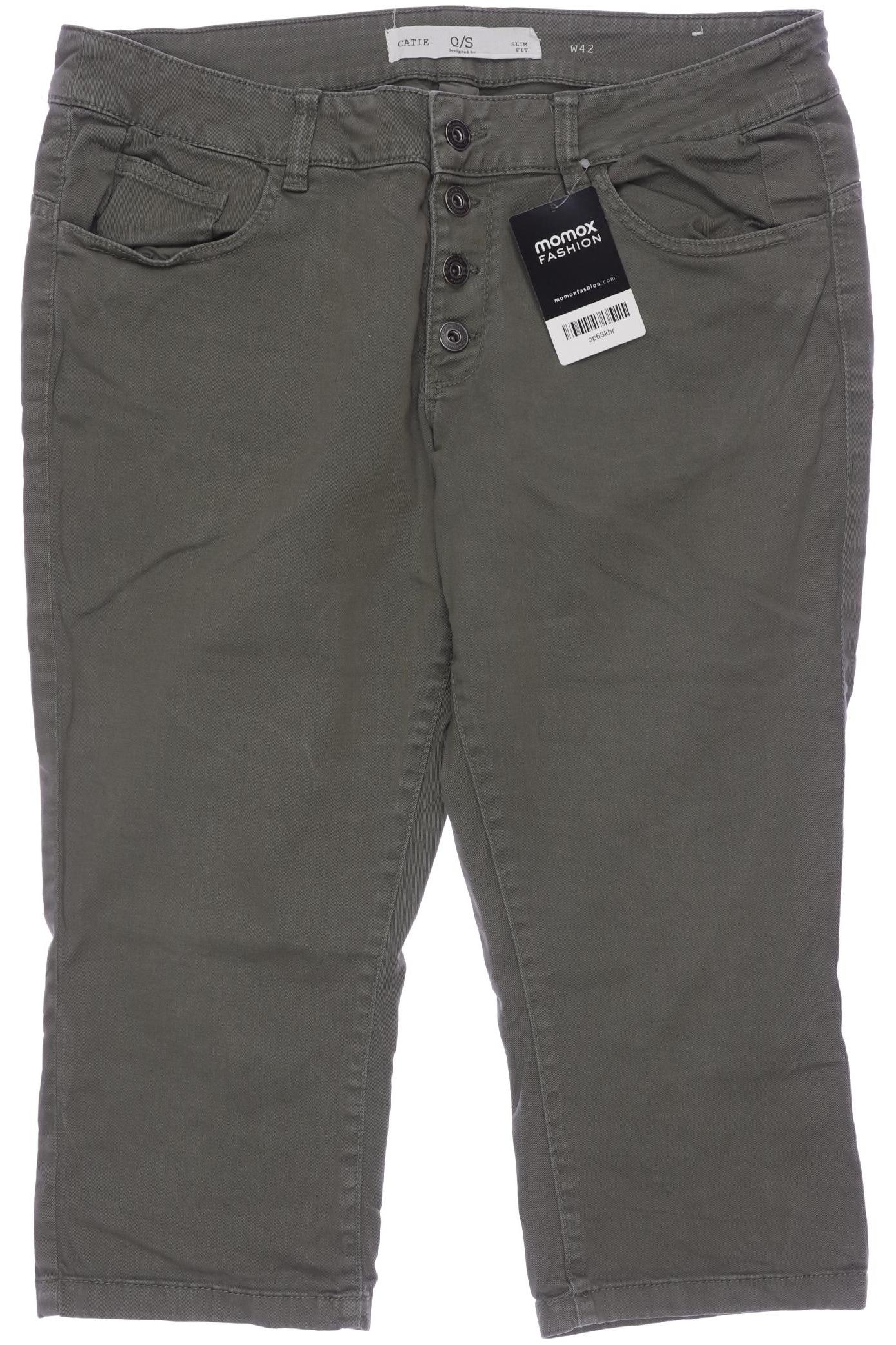 

QS by s.Oliver Damen Stoffhose, grün, Gr. 42