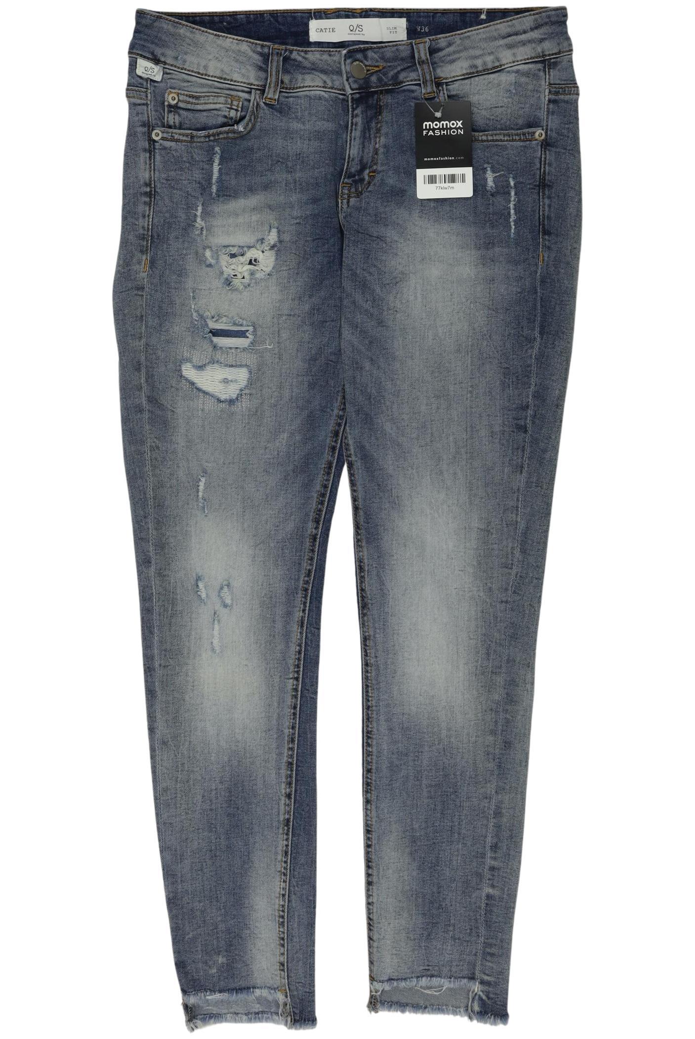 

QS by s.Oliver Damen Jeans, blau, Gr. 36