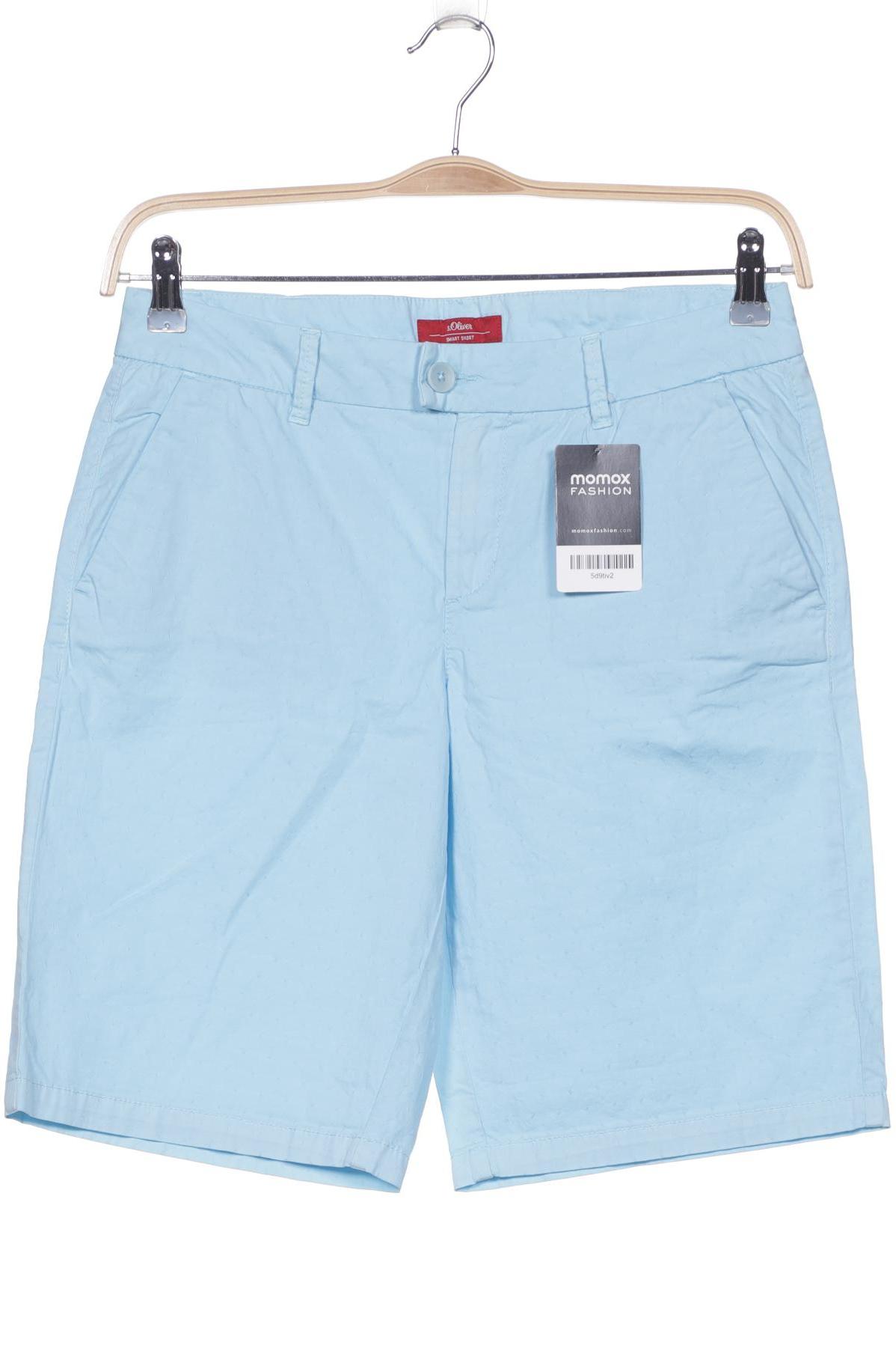 

QS by s.Oliver Damen Shorts, hellblau, Gr. 36