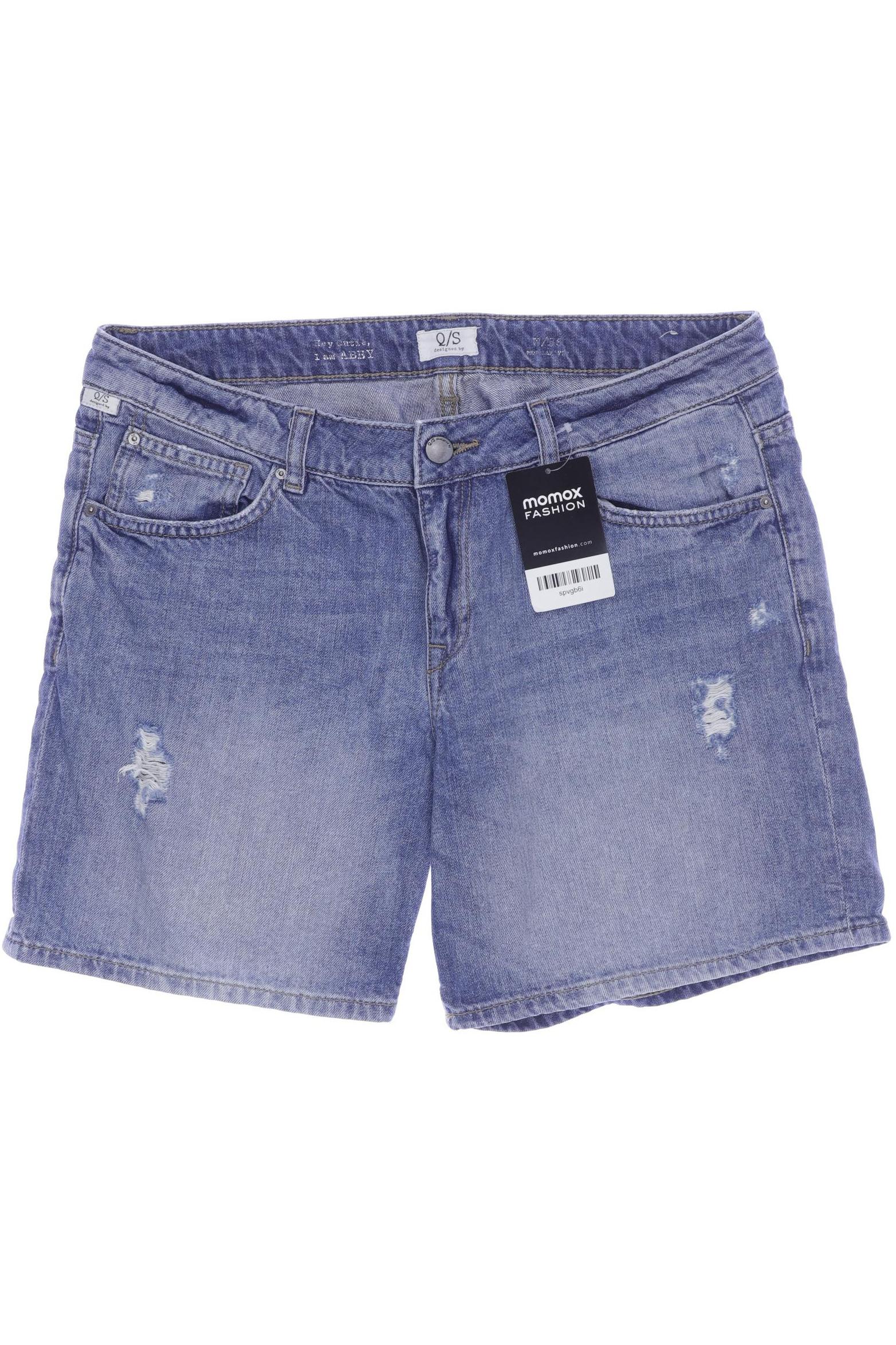 

QS by s.Oliver Damen Shorts, blau, Gr. 36