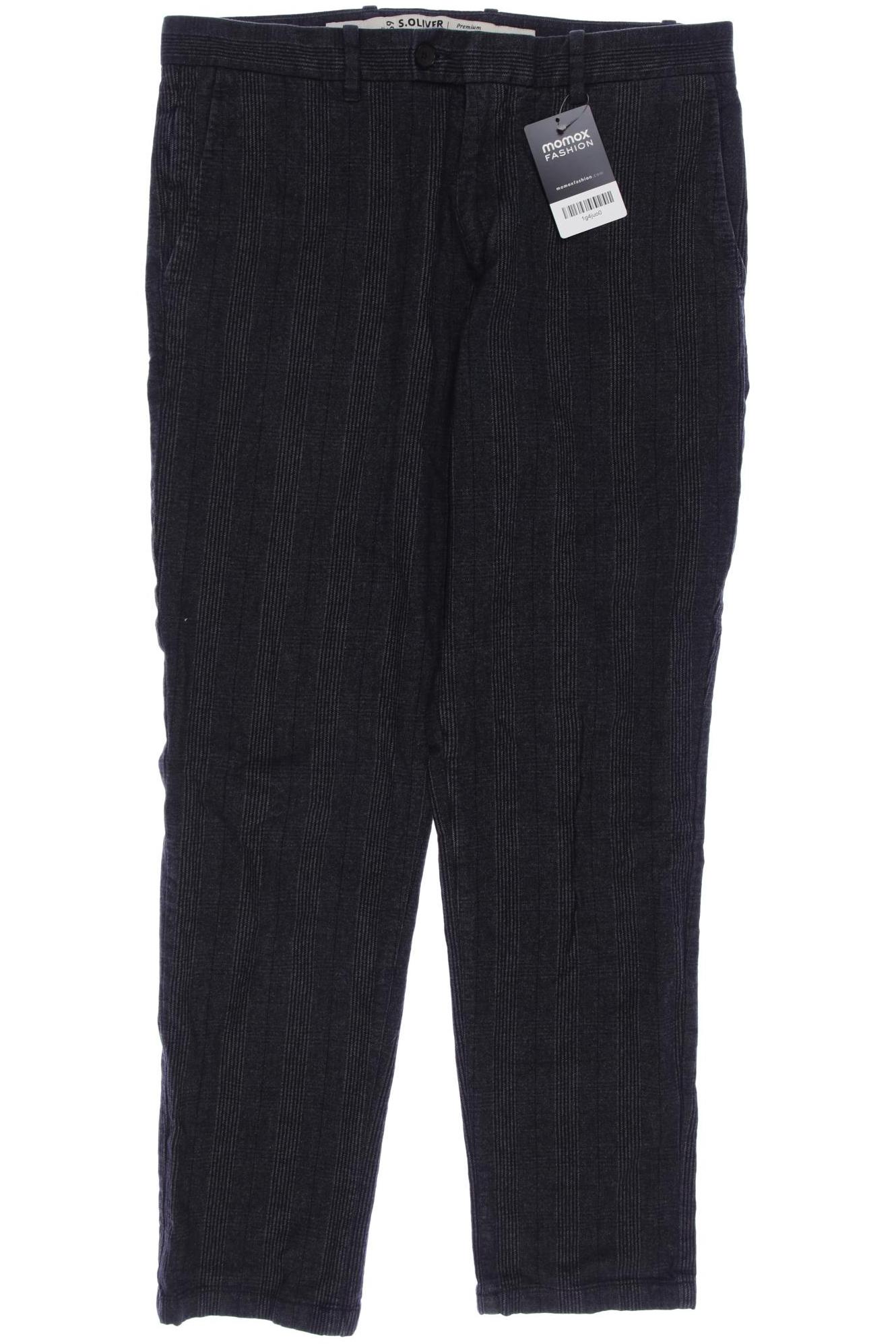 

QS by s.Oliver Herren Stoffhose, grau, Gr. 46