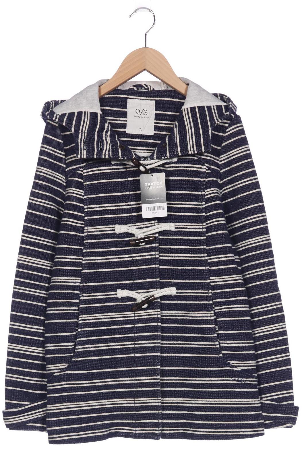 

QS by s.Oliver Damen Jacke, marineblau, Gr. 42