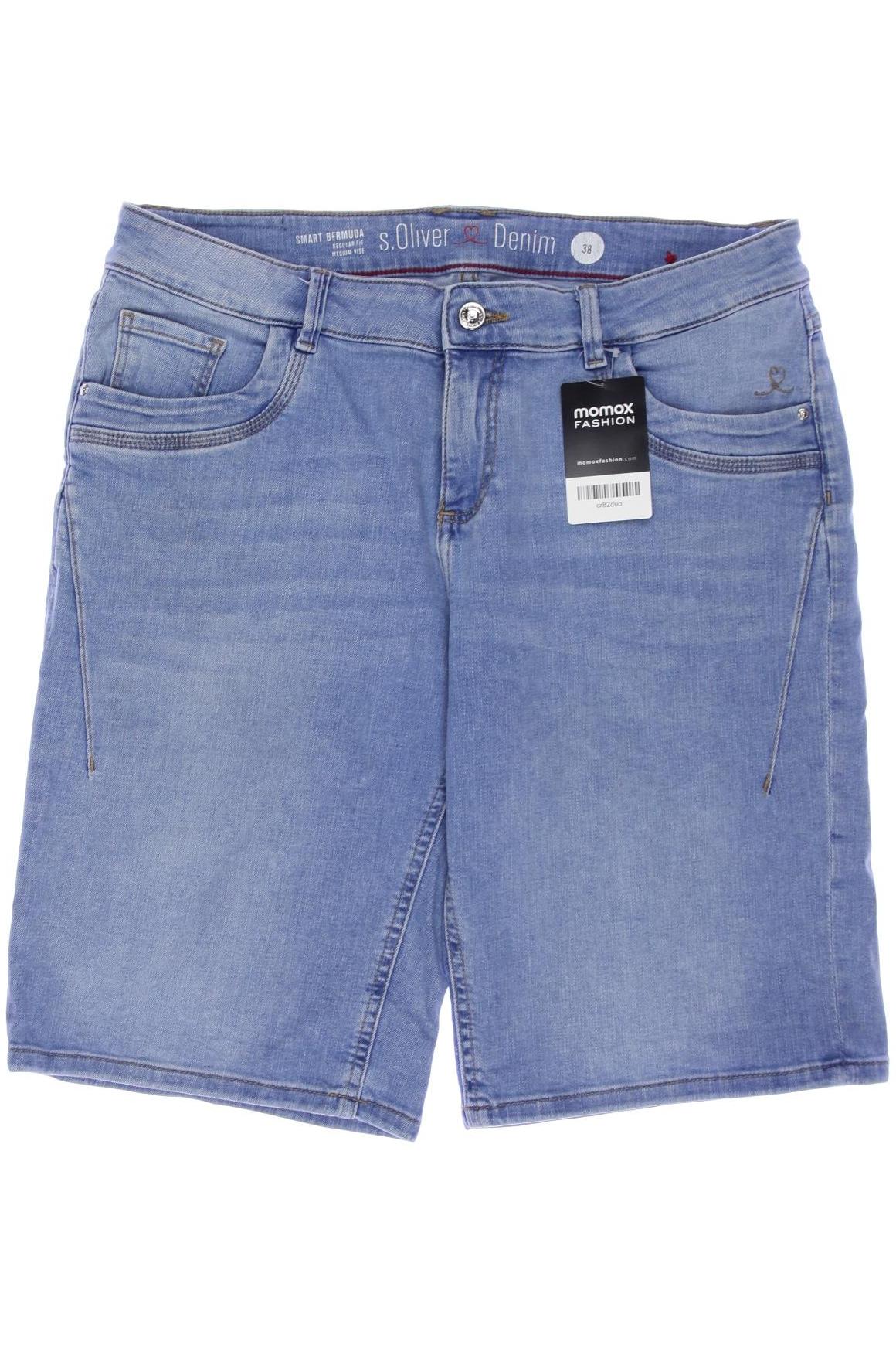 

QS by s.Oliver Damen Shorts, blau, Gr. 38