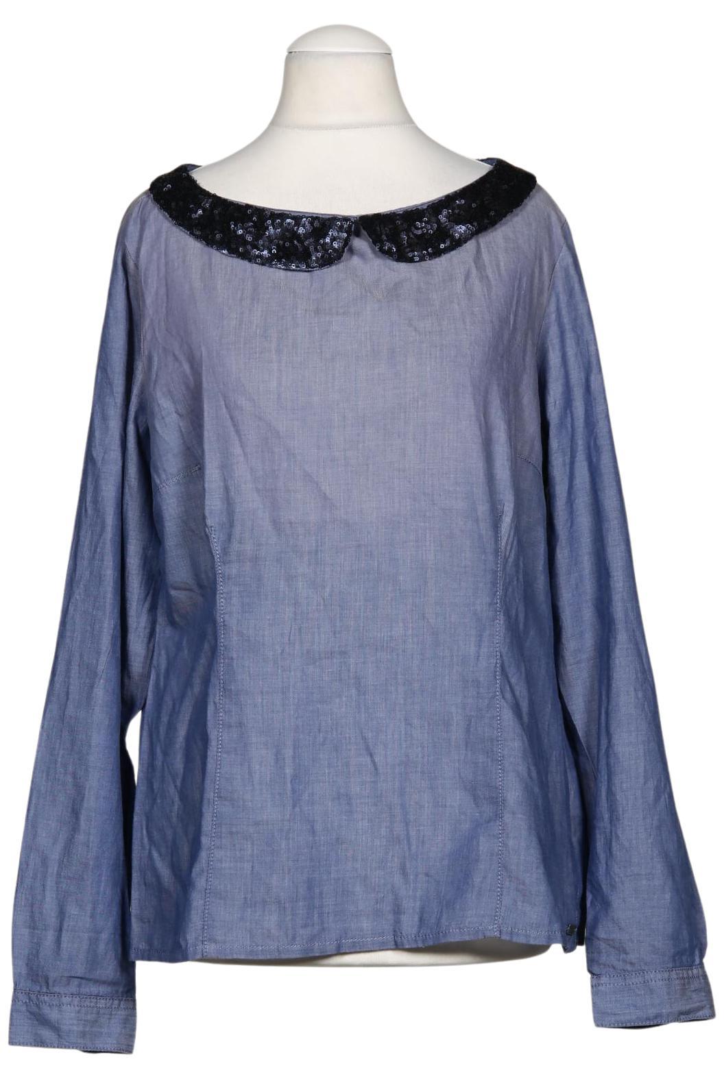 

QS by s.Oliver Damen Bluse, blau, Gr. 38