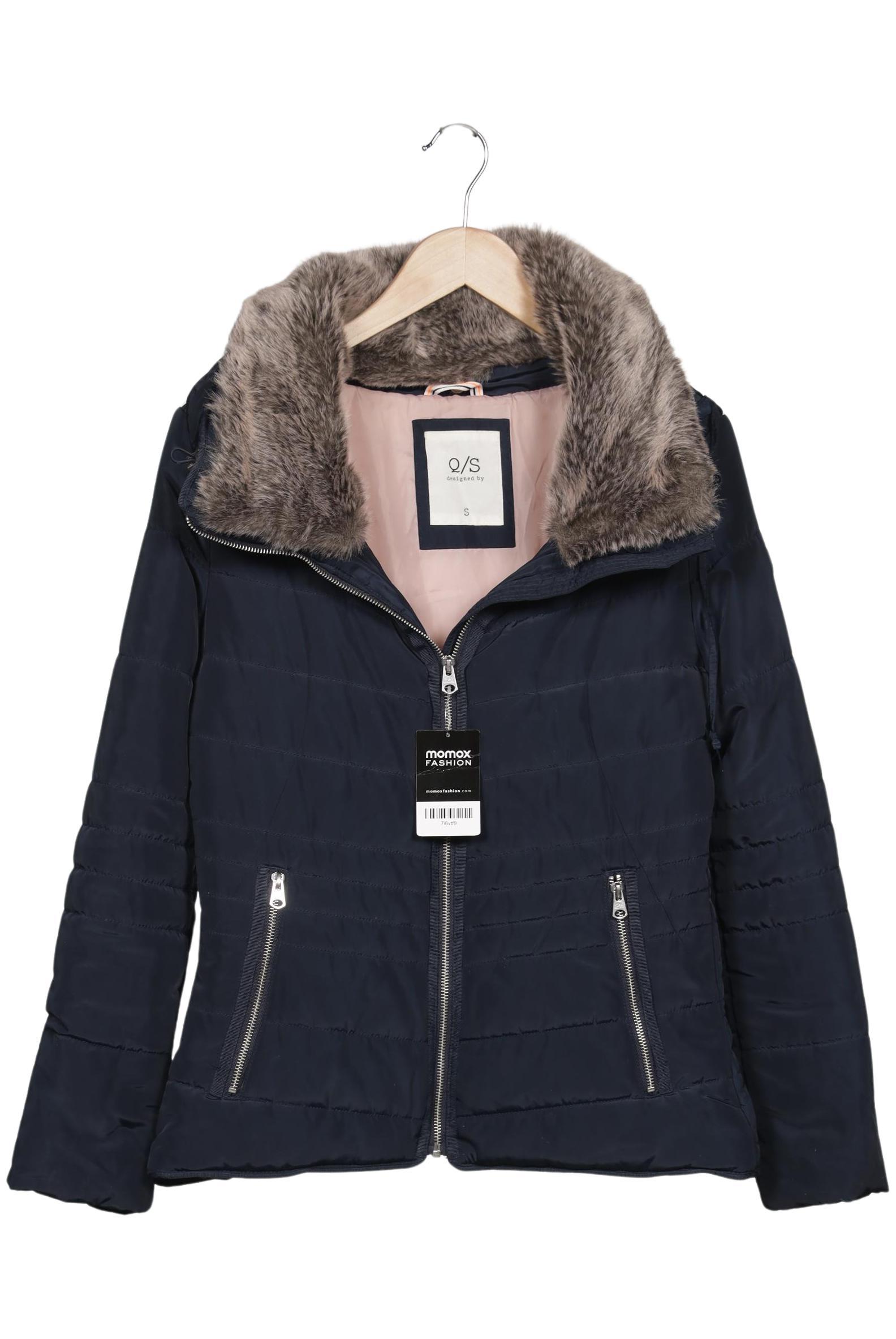 

QS by s.Oliver Damen Jacke, marineblau, Gr. 36
