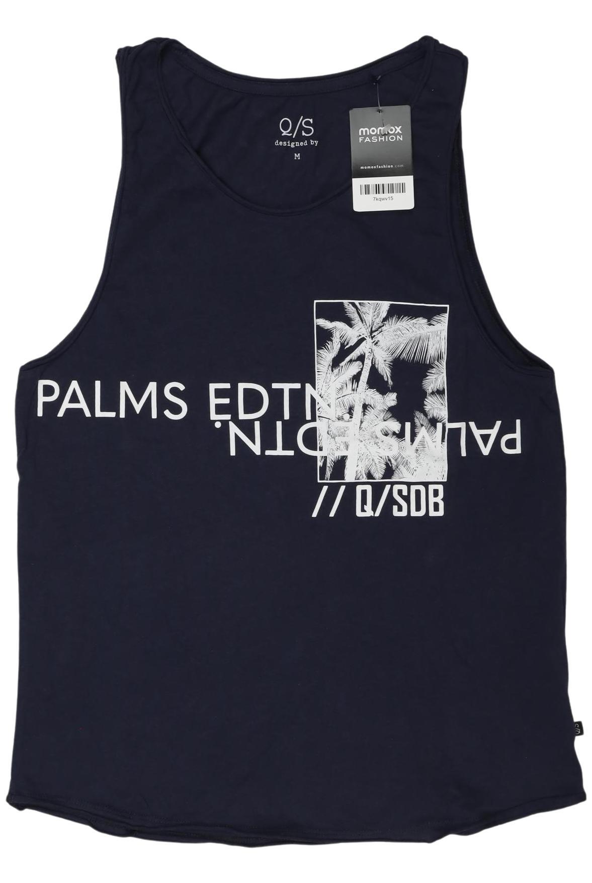 

QS by s.Oliver Herren T-Shirt, marineblau, Gr. 48