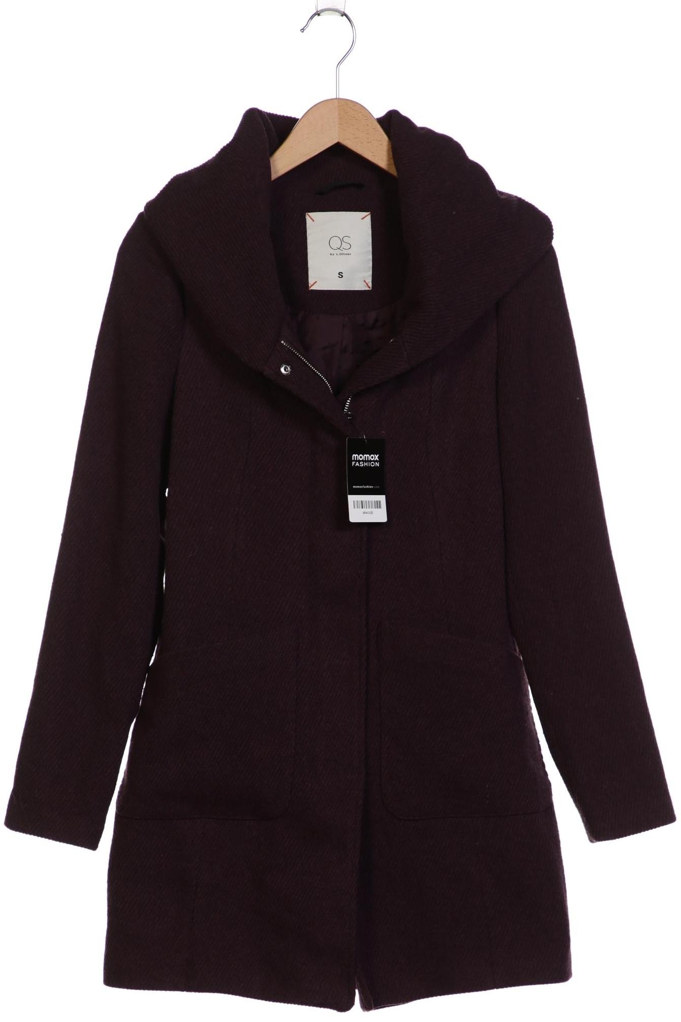 

QS by s.Oliver Damen Mantel, bordeaux, Gr. 36