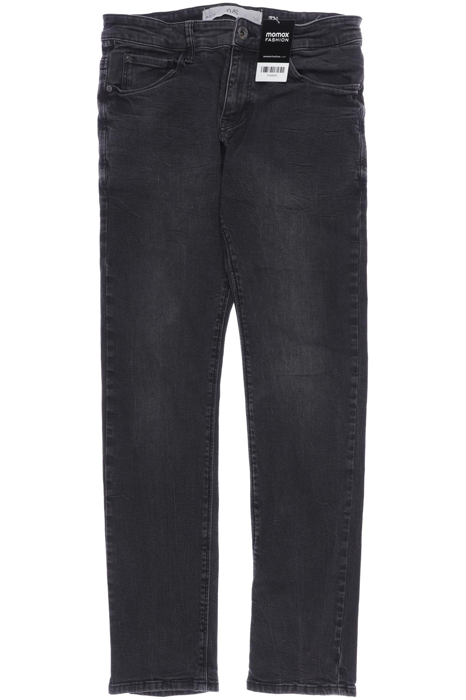 

QS by s.Oliver Herren Jeans, schwarz, Gr. 30