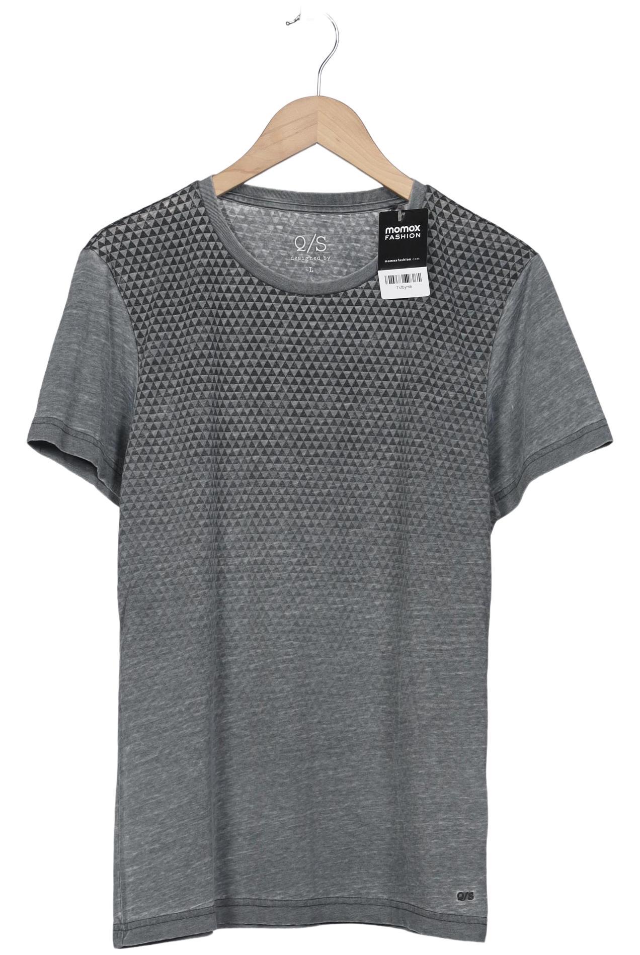 

QS by s.Oliver Herren T-Shirt, grau, Gr. 52