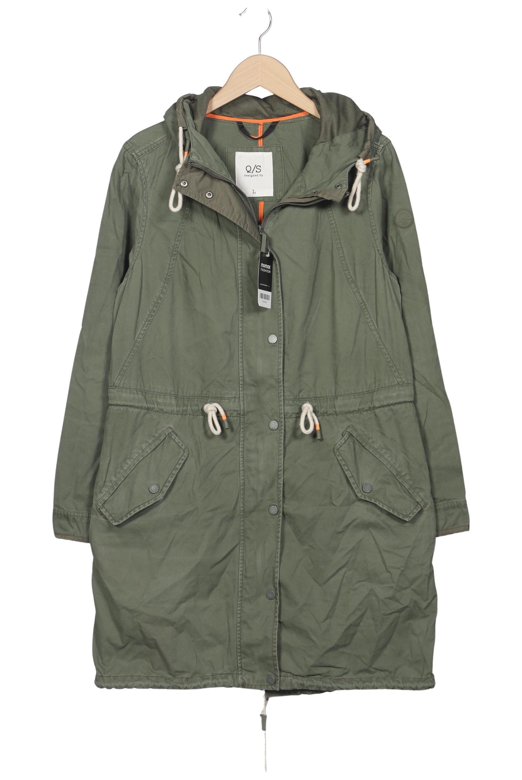 

QS by s.Oliver Damen Mantel, grün, Gr. 42