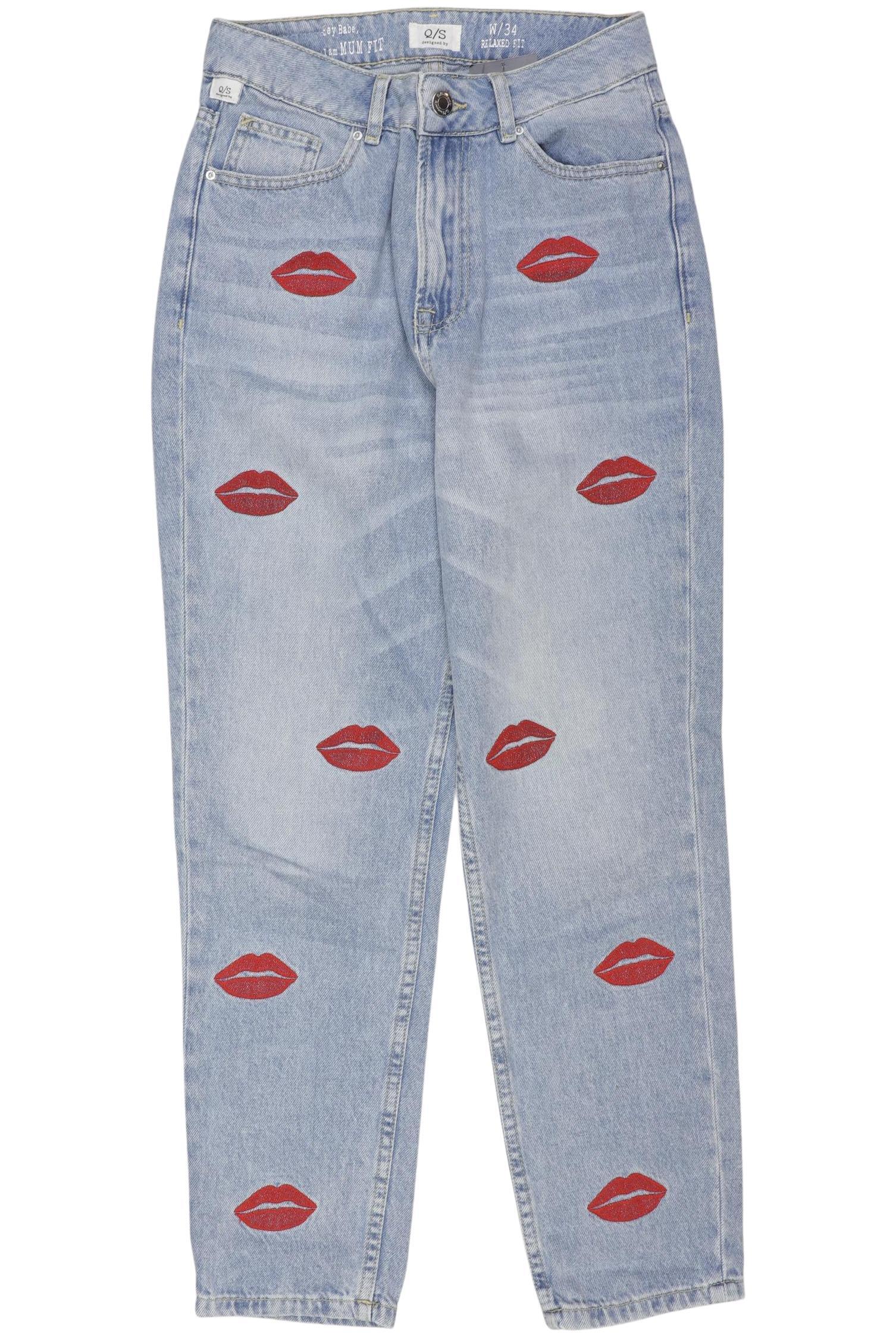 

QS by s.Oliver Damen Jeans, hellblau, Gr. 34