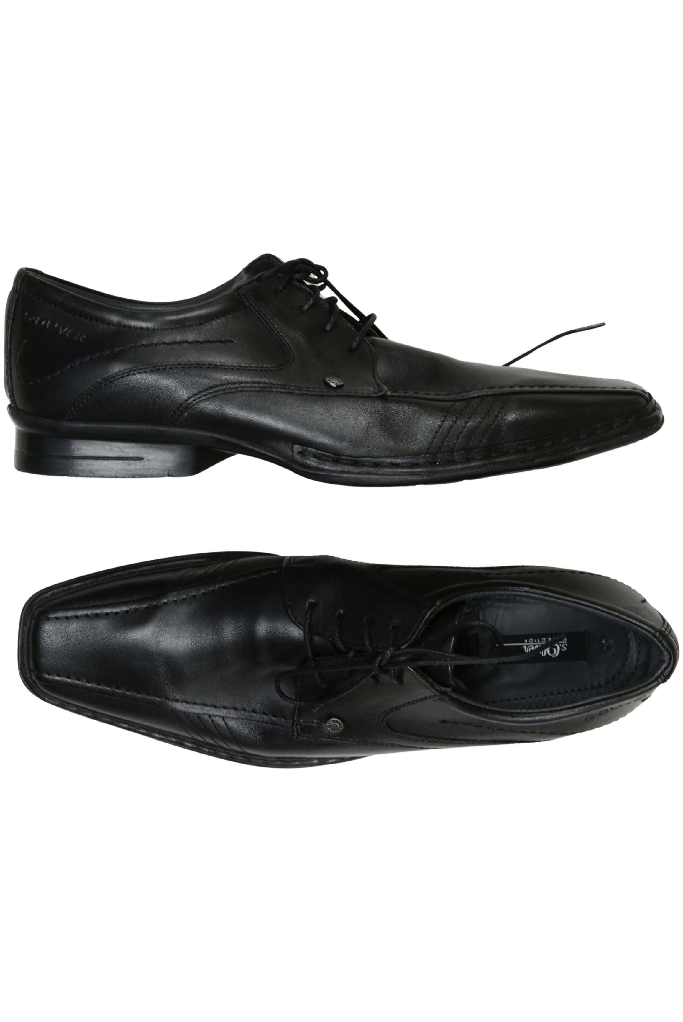 

QS by s.Oliver Herren Halbschuh, schwarz, Gr. 44