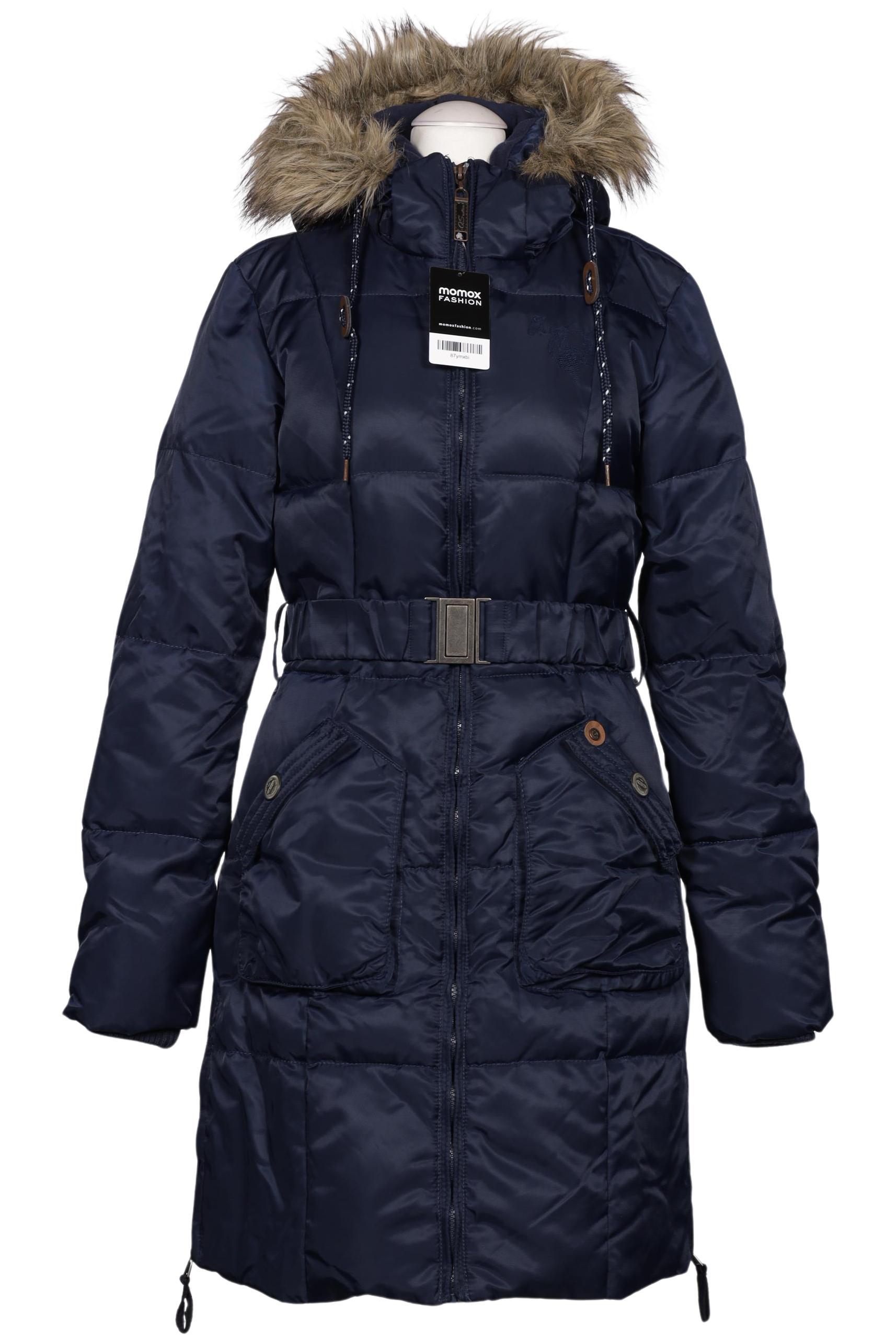 

QS by s.Oliver Damen Mantel, marineblau, Gr. 36