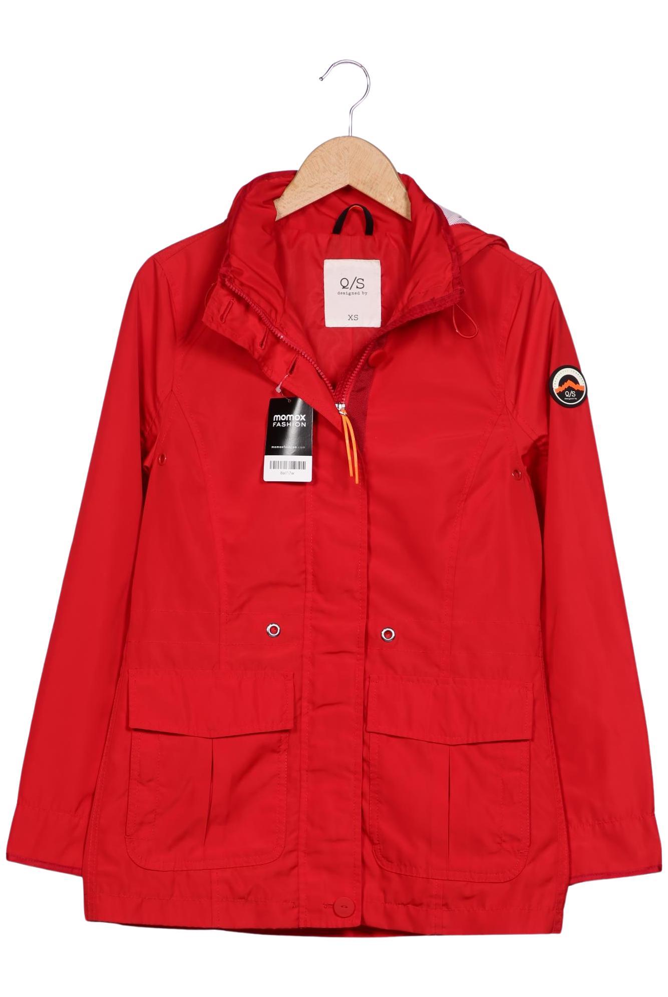 

QS by s.Oliver Damen Jacke, rot, Gr. 34