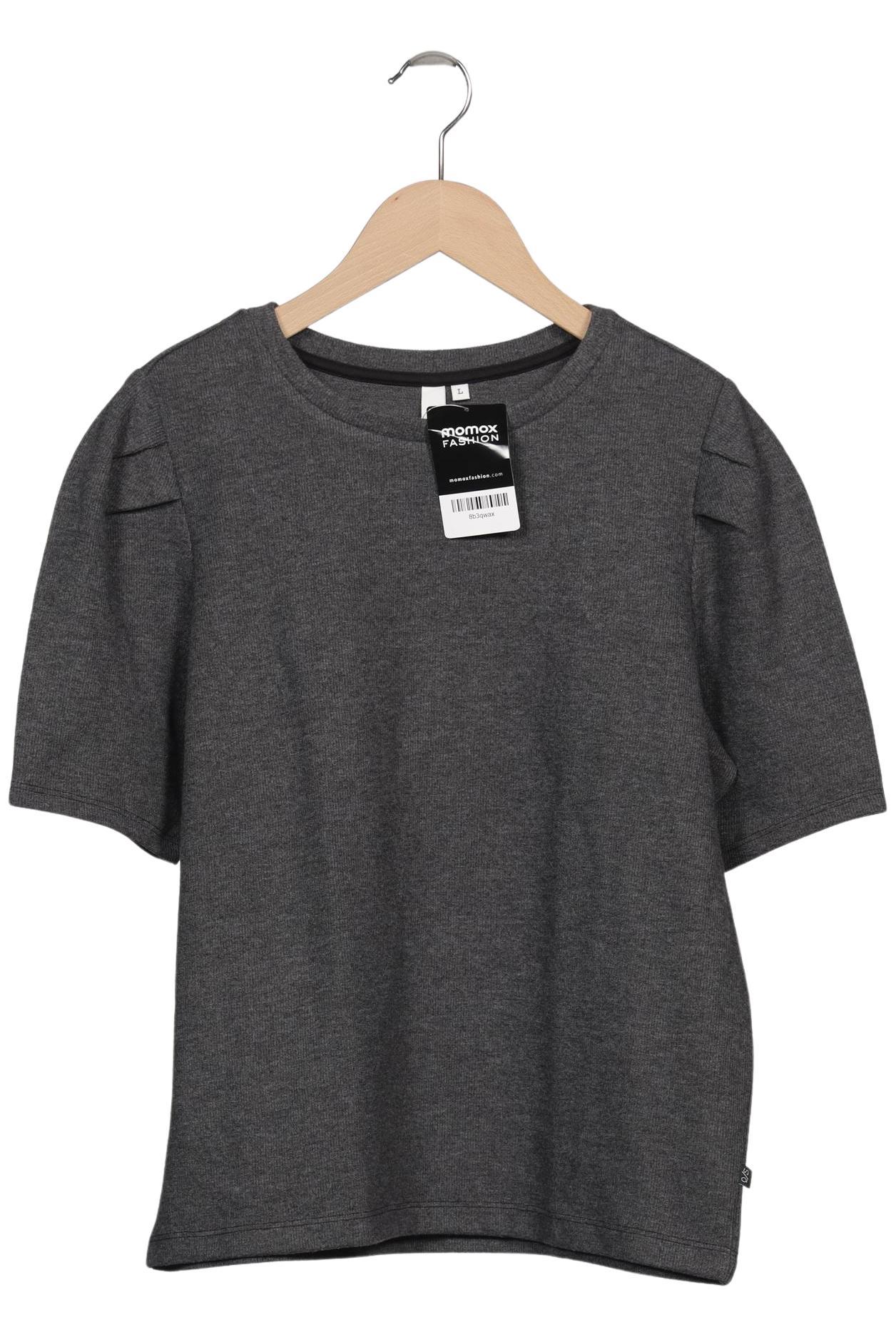 

QS by s.Oliver Damen T-Shirt, grau, Gr. 42