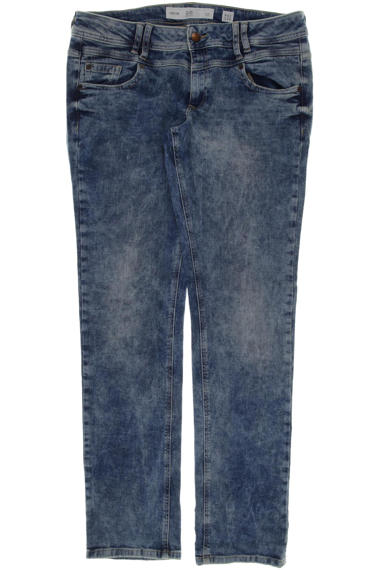 

QS by s.Oliver Damen Jeans, blau, Gr. 42
