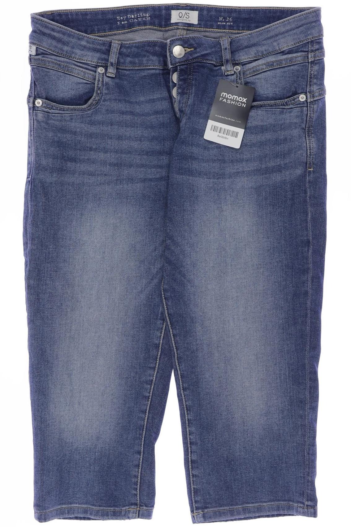 

QS by s.Oliver Damen Shorts, blau, Gr. 36