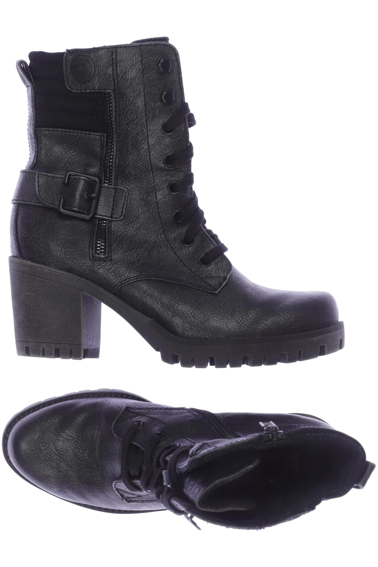 

QS by s.Oliver Damen Stiefelette, schwarz, Gr. 37