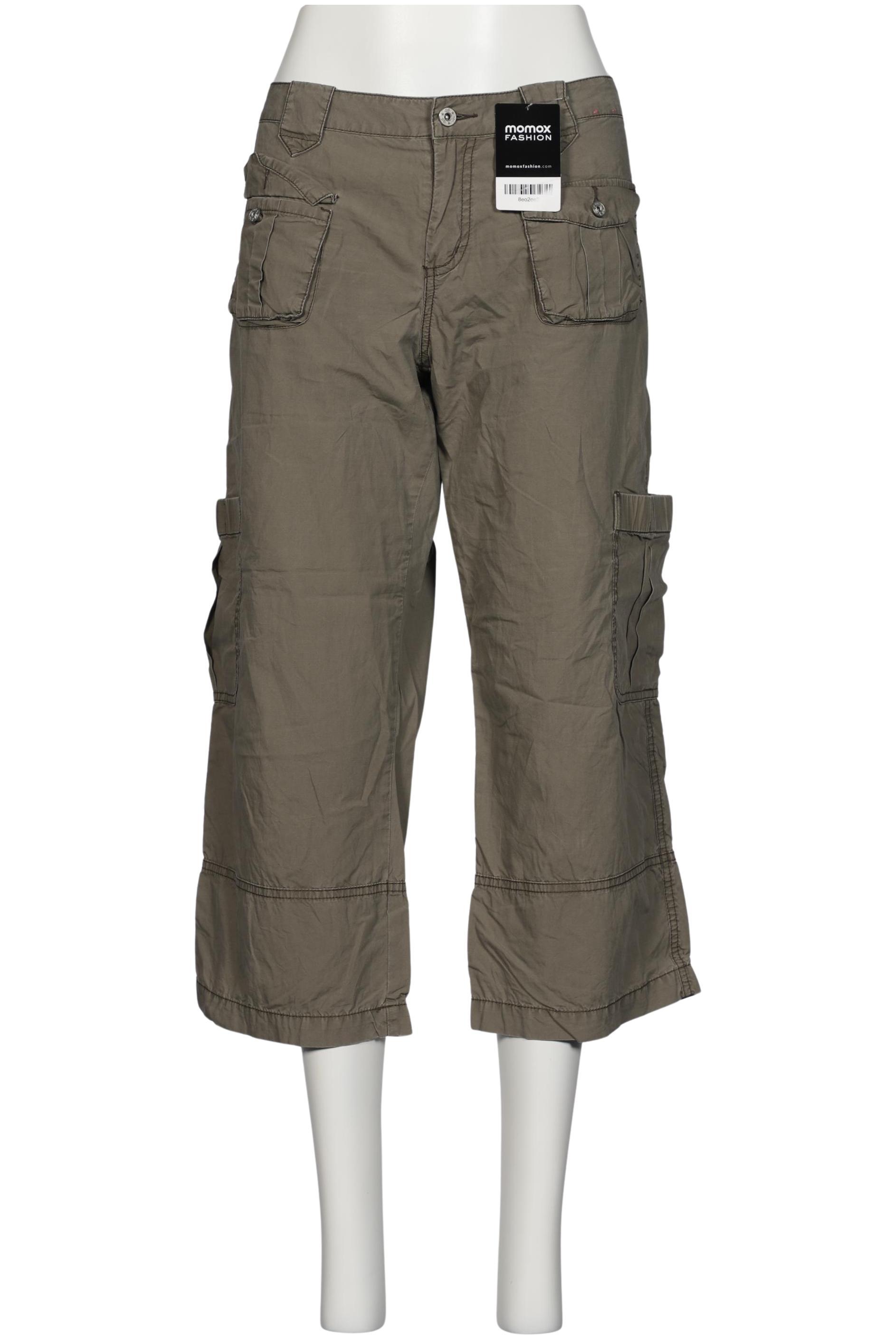 

QS by s.Oliver Damen Stoffhose, grün, Gr. 38