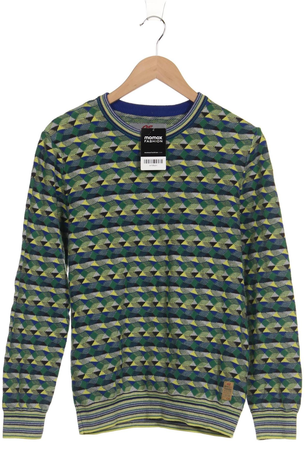 

QS by s.Oliver Herren Pullover, grün, Gr. 48