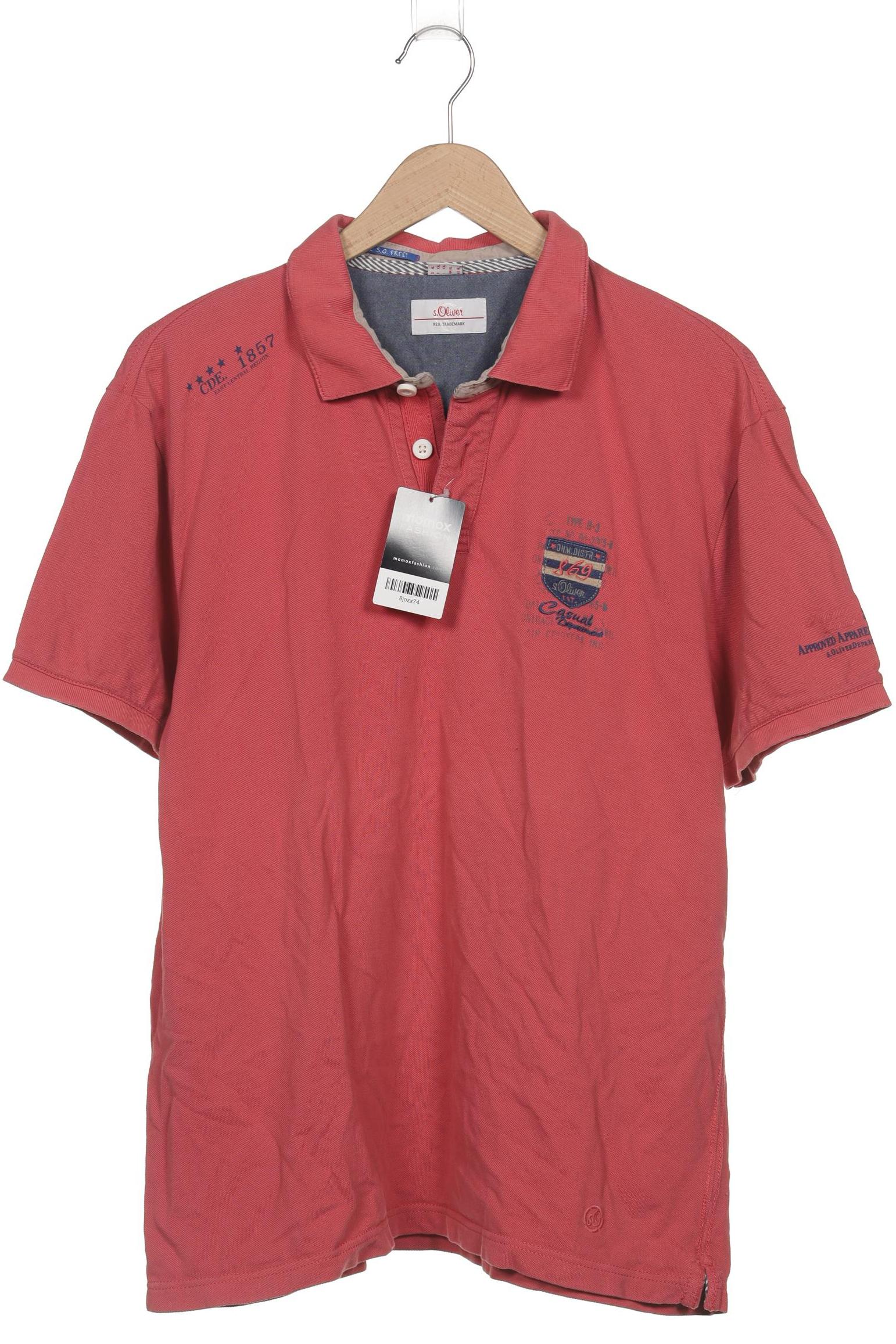 

QS by s.Oliver Herren Poloshirt, rot, Gr. 54