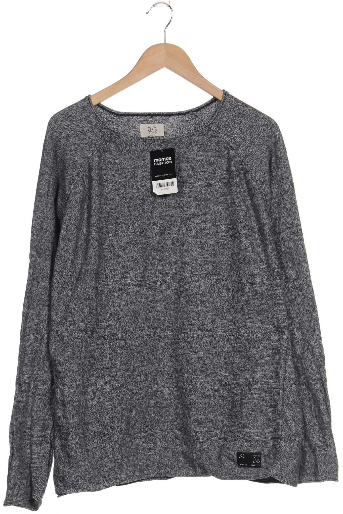 

QS by s.Oliver Herren Langarmshirt, grau, Gr. 56