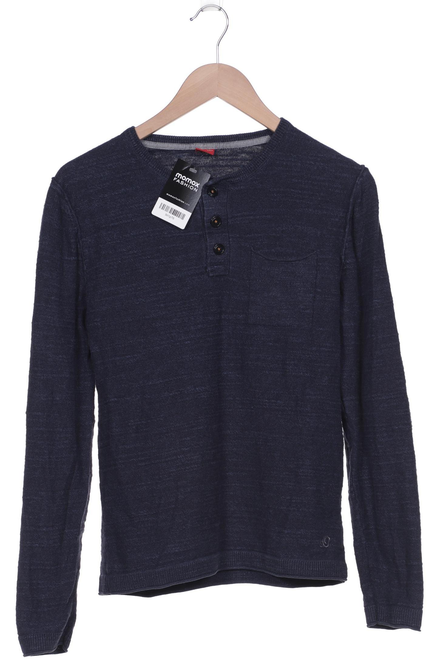 

QS by s.Oliver Herren Pullover, marineblau, Gr. 46