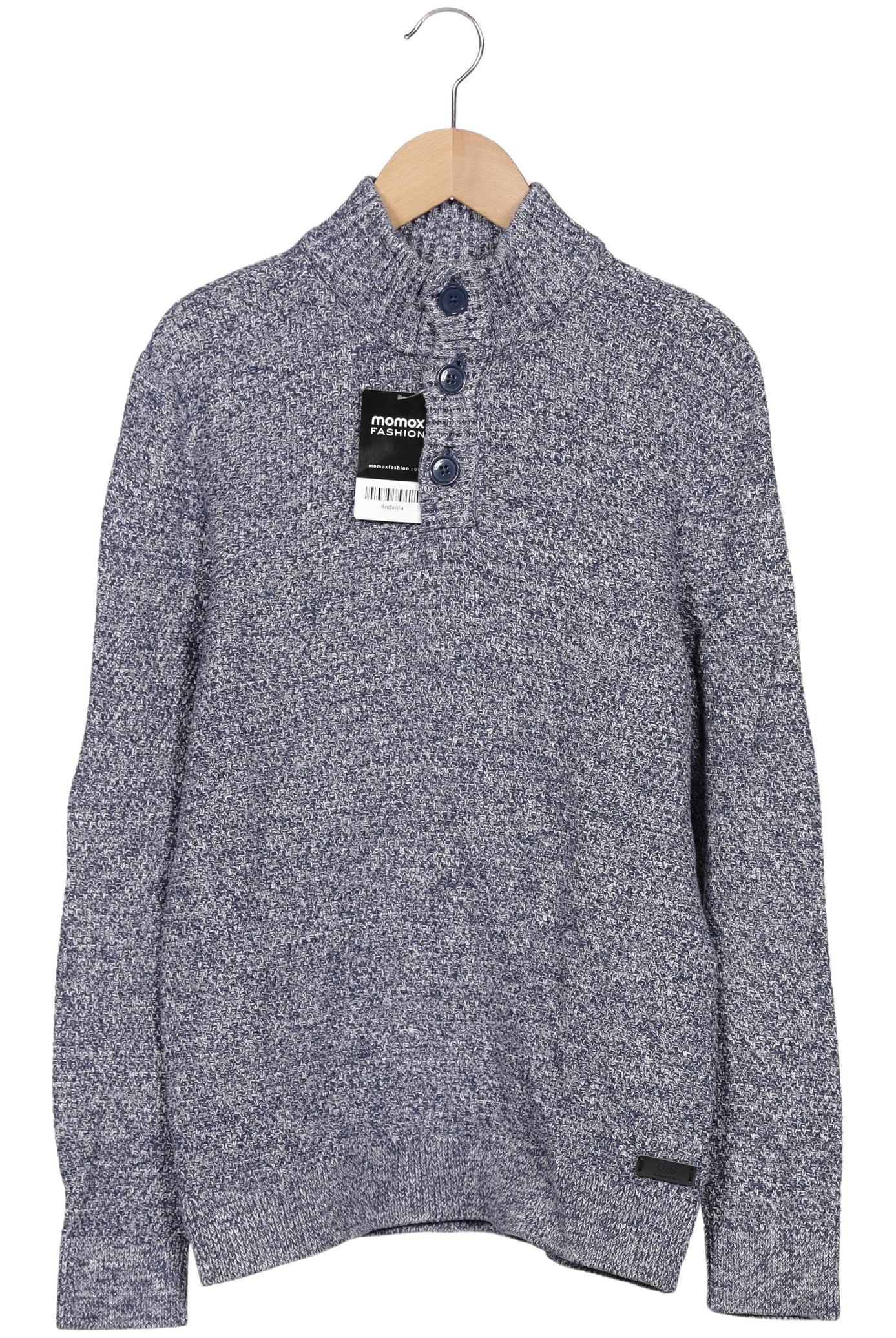 

QS by s.Oliver Herren Pullover, blau, Gr. 48