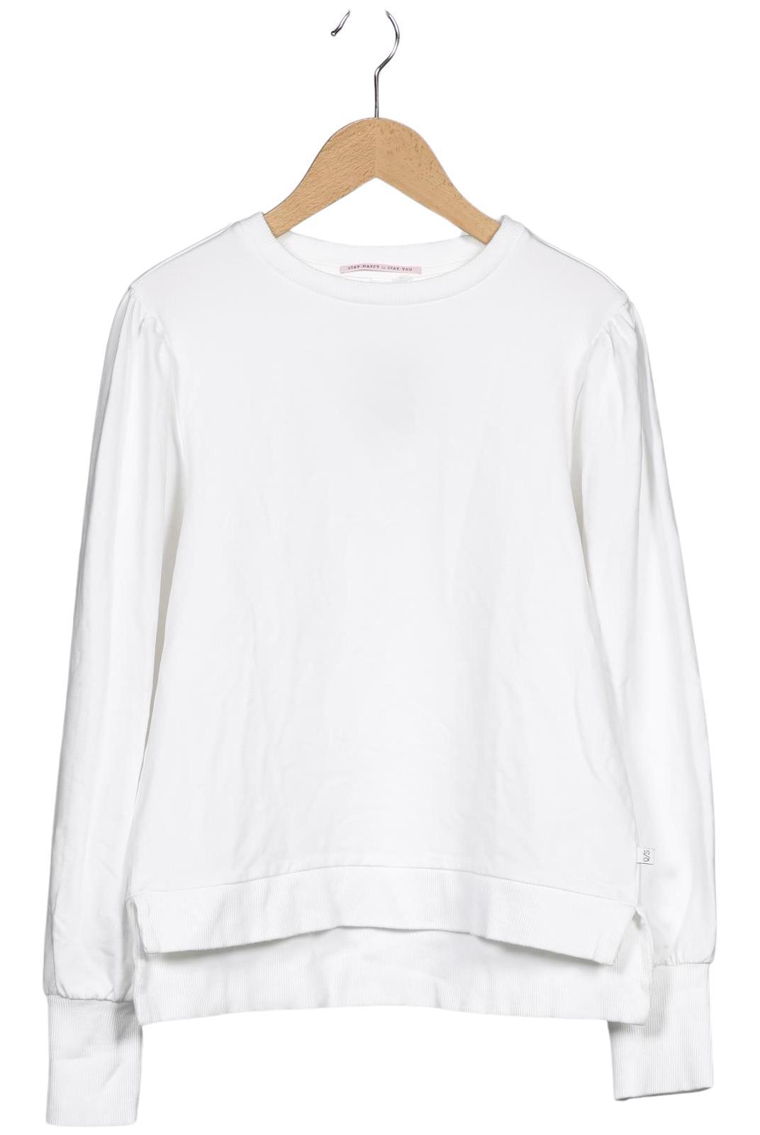 

QS by s.Oliver Damen Sweatshirt, weiß, Gr. 36