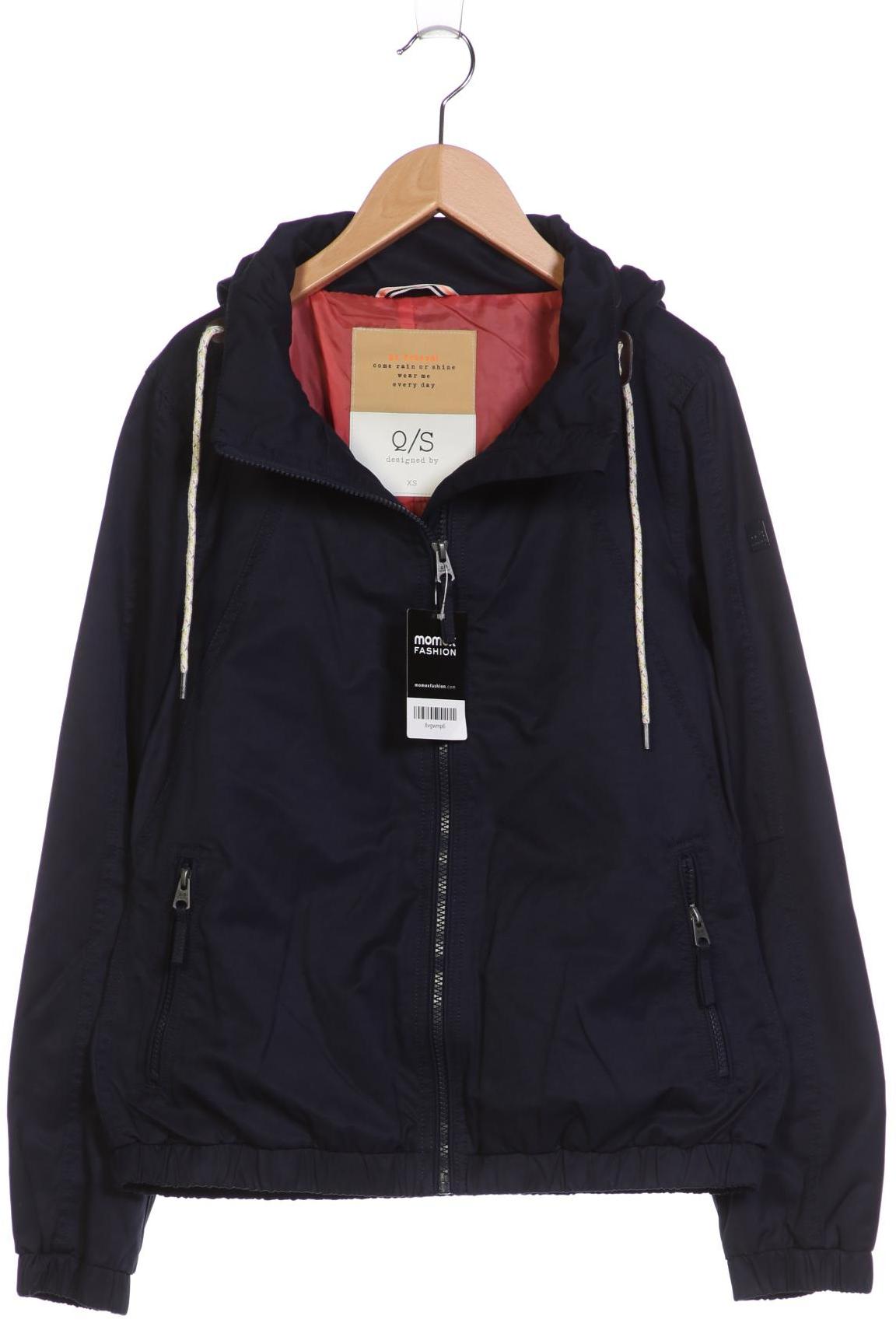 

QS by s.Oliver Damen Jacke, marineblau, Gr. 34
