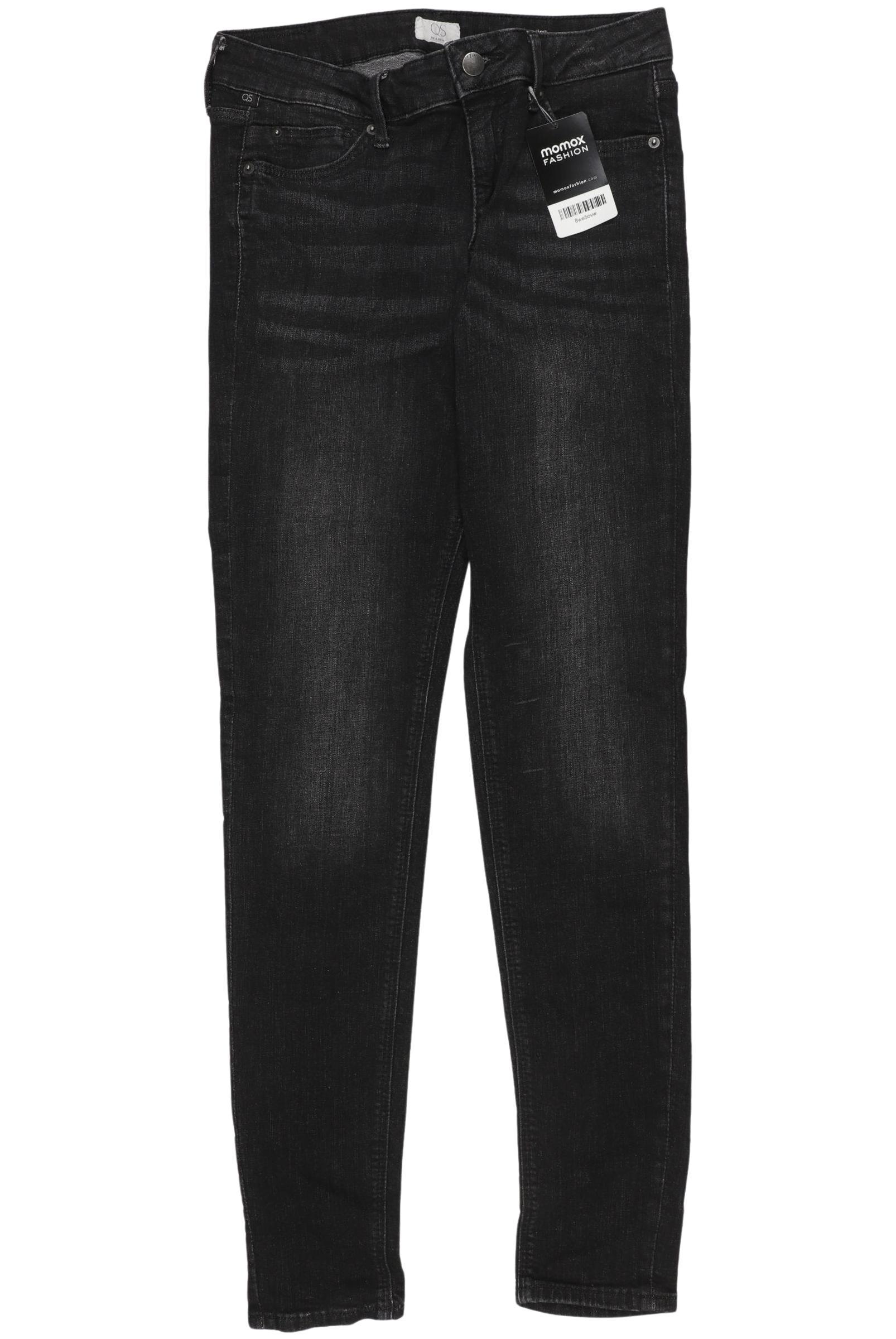 

QS by s.Oliver Damen Jeans, schwarz, Gr. 36