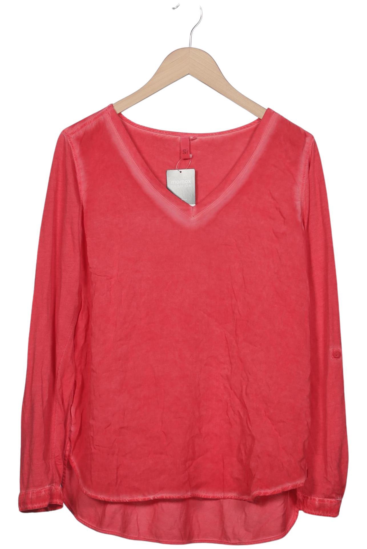 

QS by s.Oliver Damen Langarmshirt, rot, Gr. 42