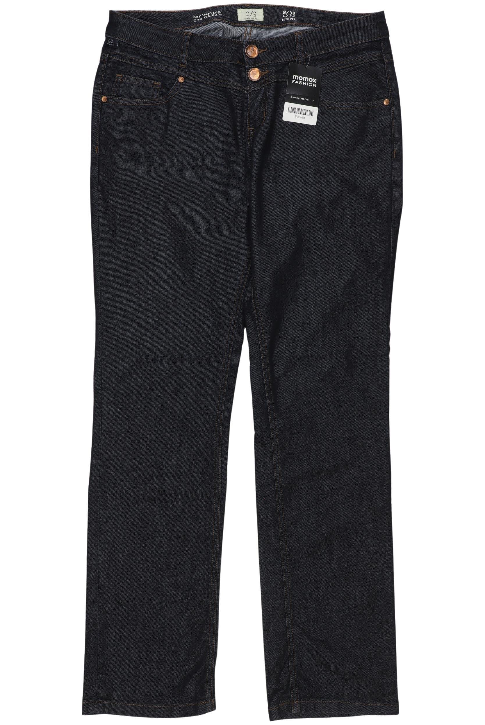 

QS by s.Oliver Damen Jeans, marineblau, Gr. 38