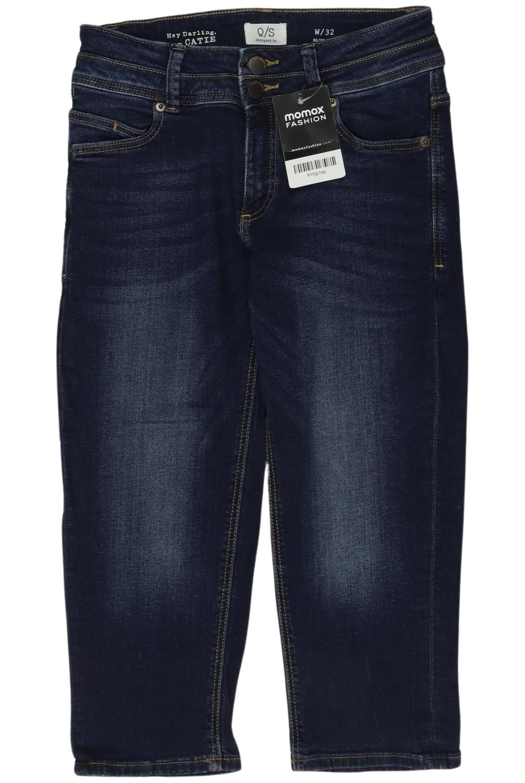

QS by s.Oliver Damen Jeans, marineblau, Gr. 32