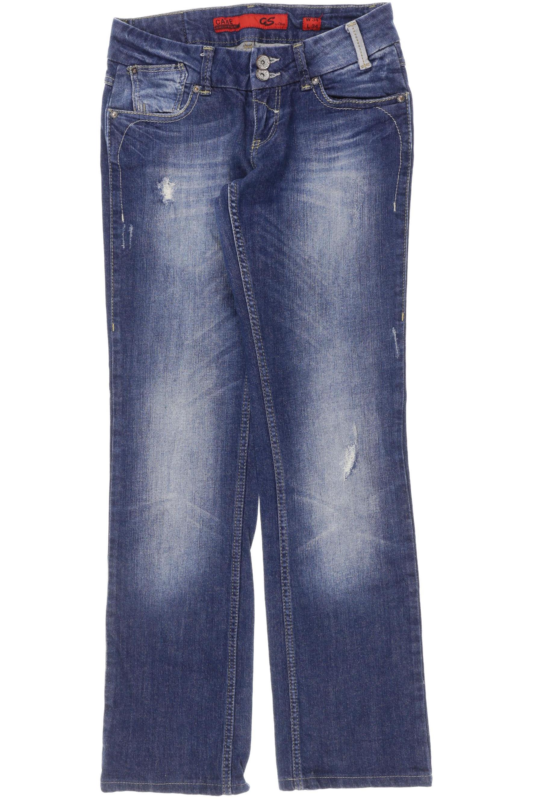 

QS by s.Oliver Damen Jeans, blau, Gr. 34
