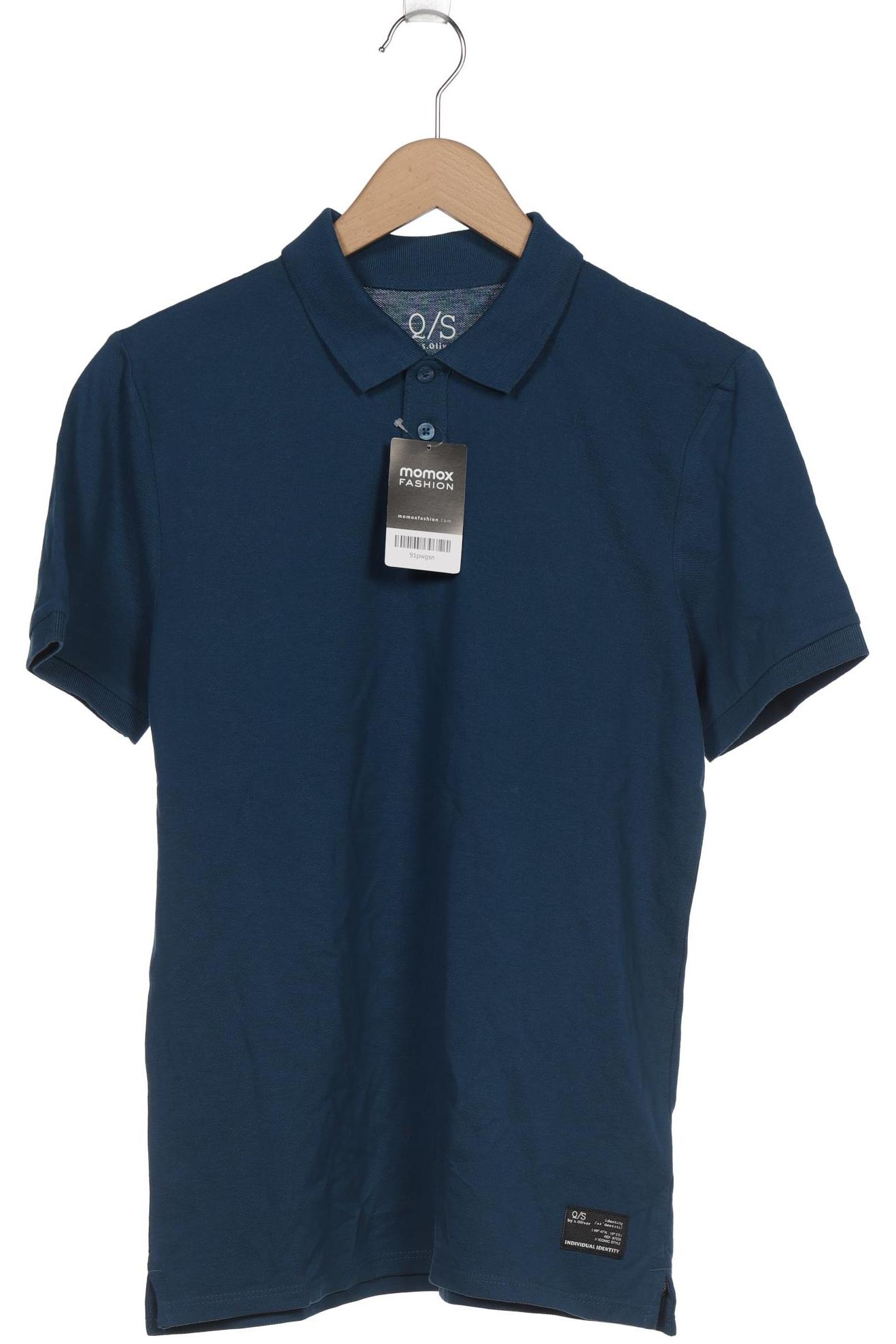 

QS by s.Oliver Herren Poloshirt, türkis, Gr. 48
