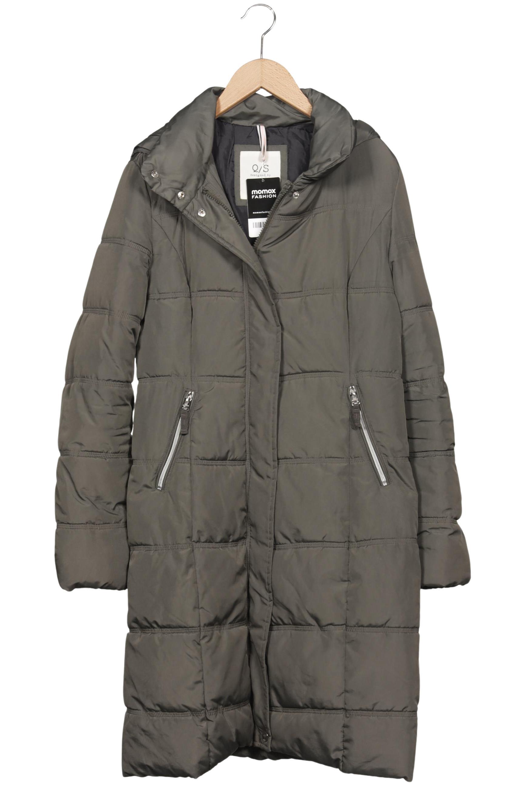 

QS by s.Oliver Damen Mantel, grün, Gr. 34