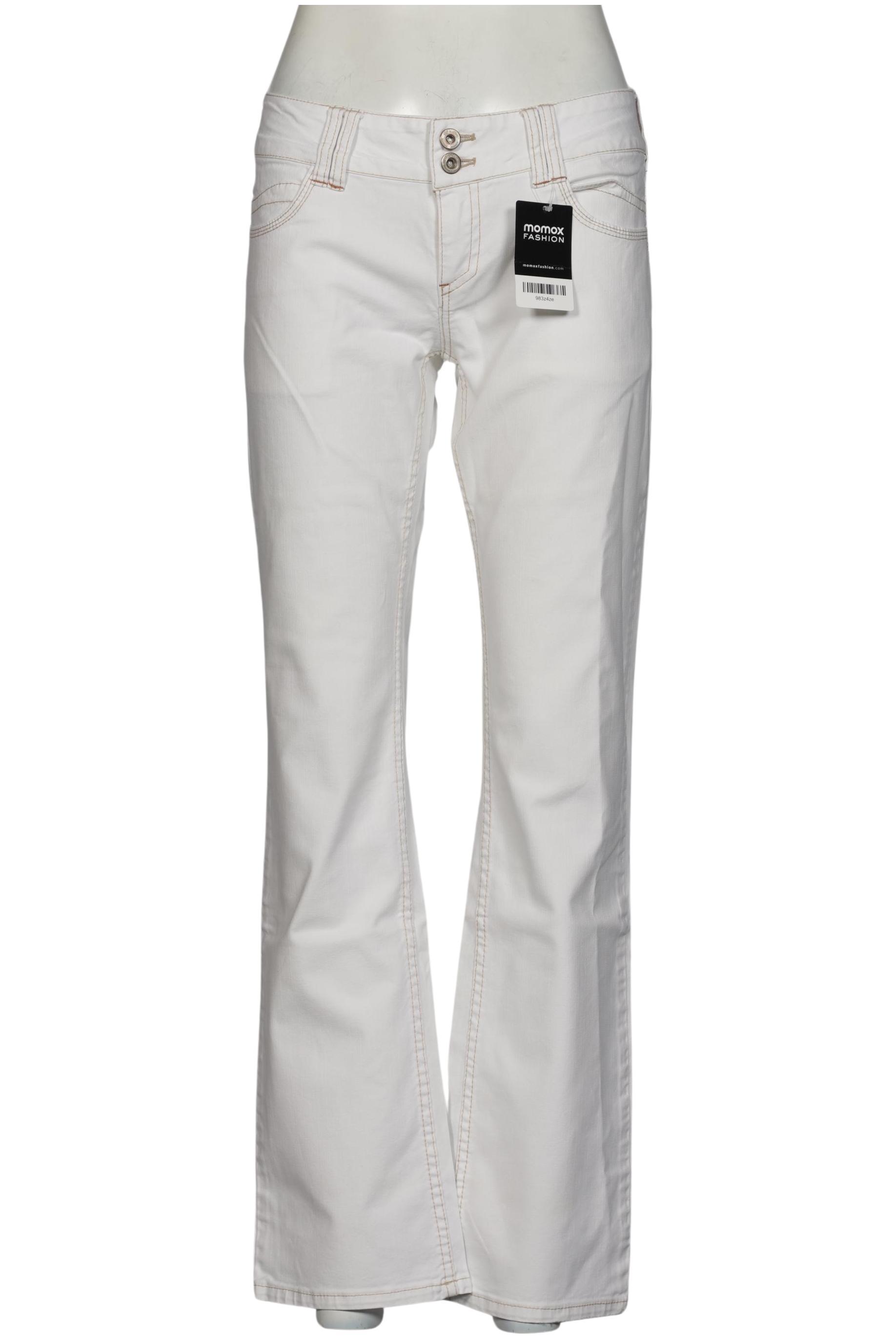 

QS by s.Oliver Damen Jeans, weiß, Gr. 40