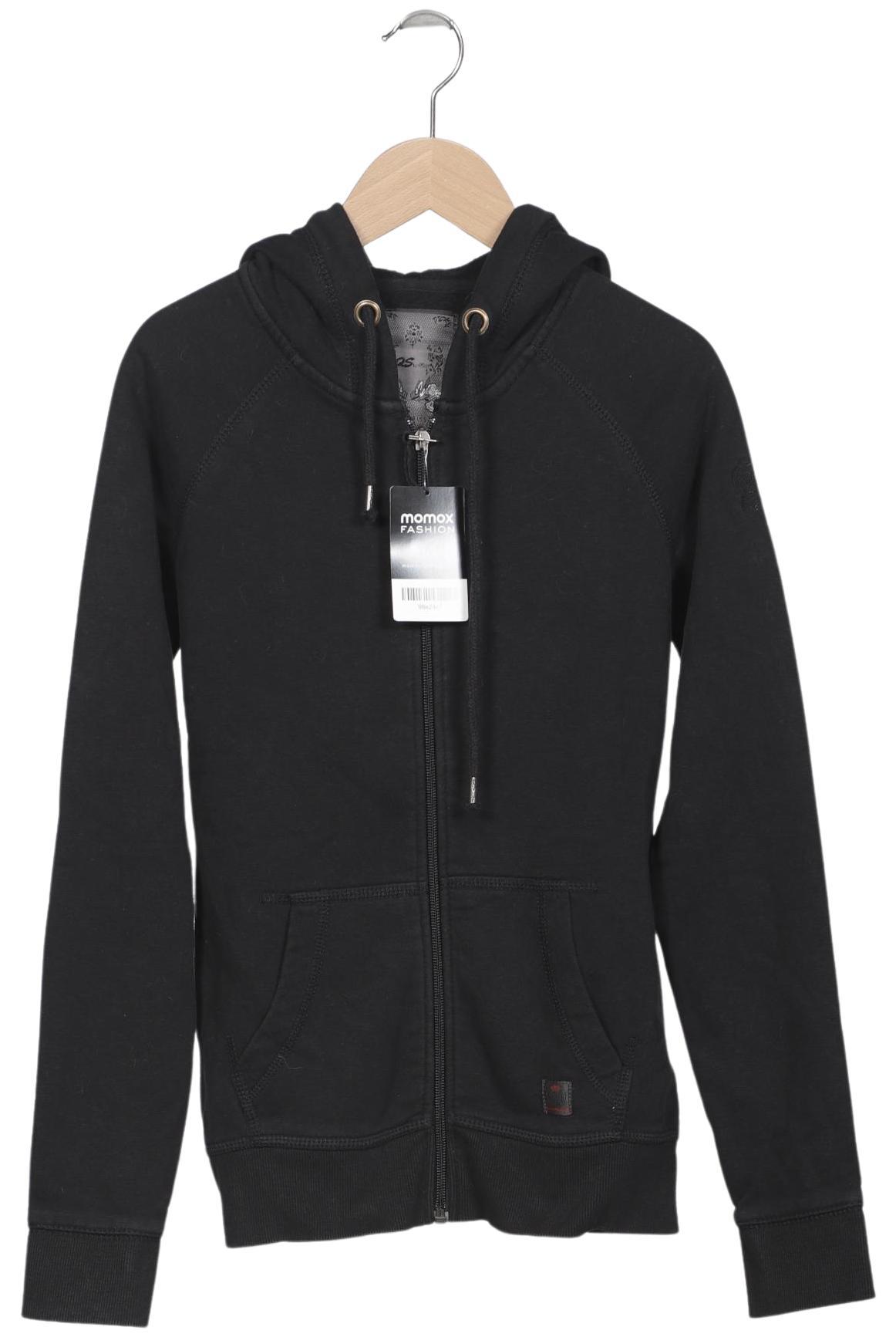 

QS by s.Oliver Damen Kapuzenpullover, schwarz, Gr. 36