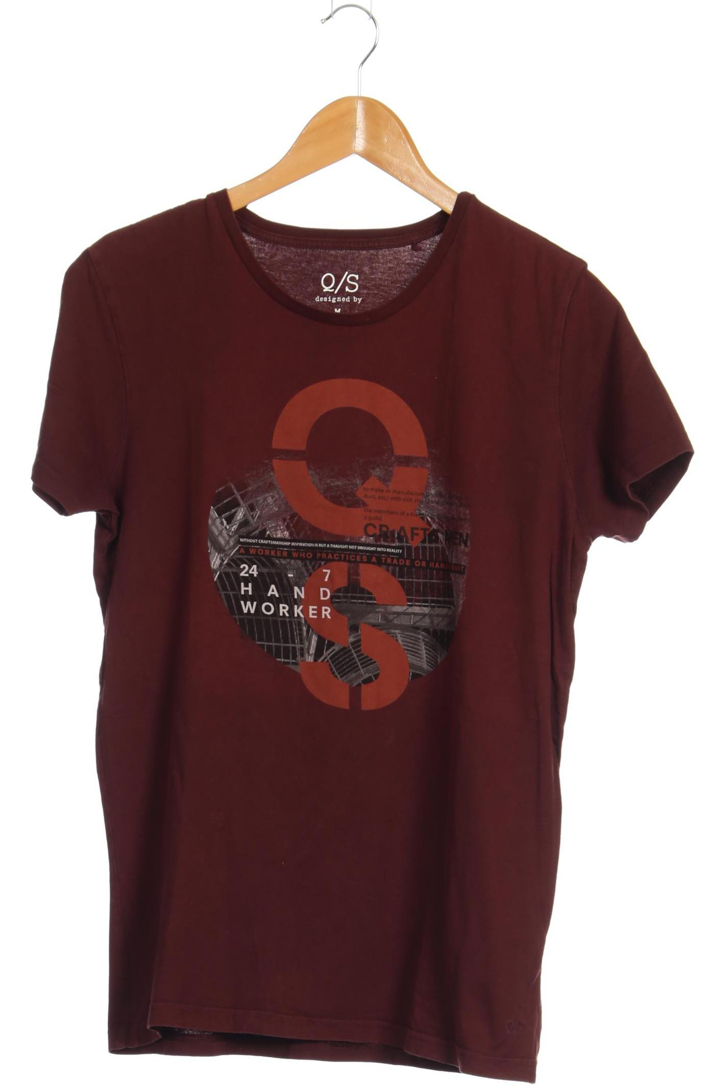 

QS by s.Oliver Herren T-Shirt, braun, Gr. 48