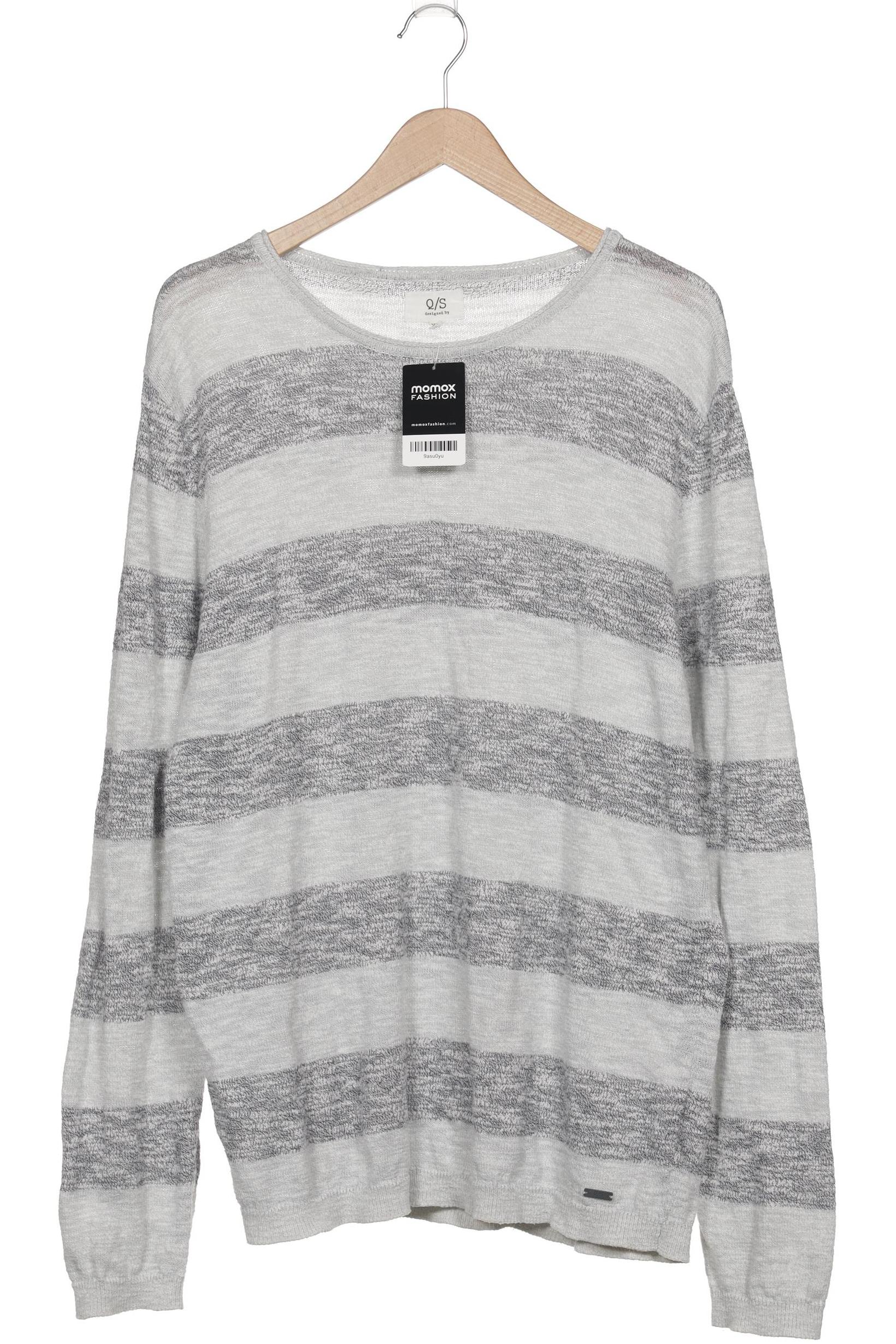 

QS by s.Oliver Herren Pullover, grau, Gr. 54