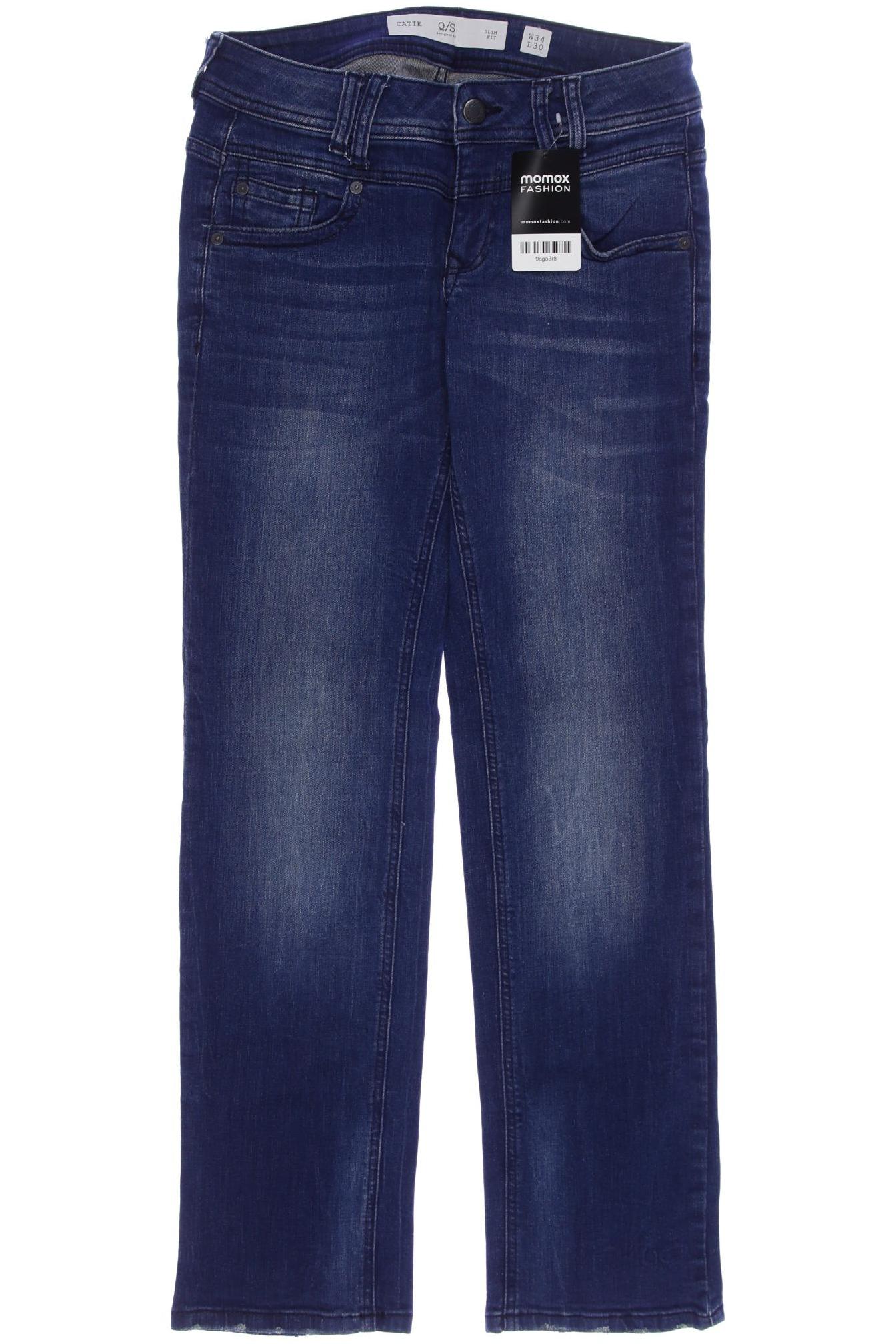 

QS by s.Oliver Damen Jeans, blau, Gr. 34