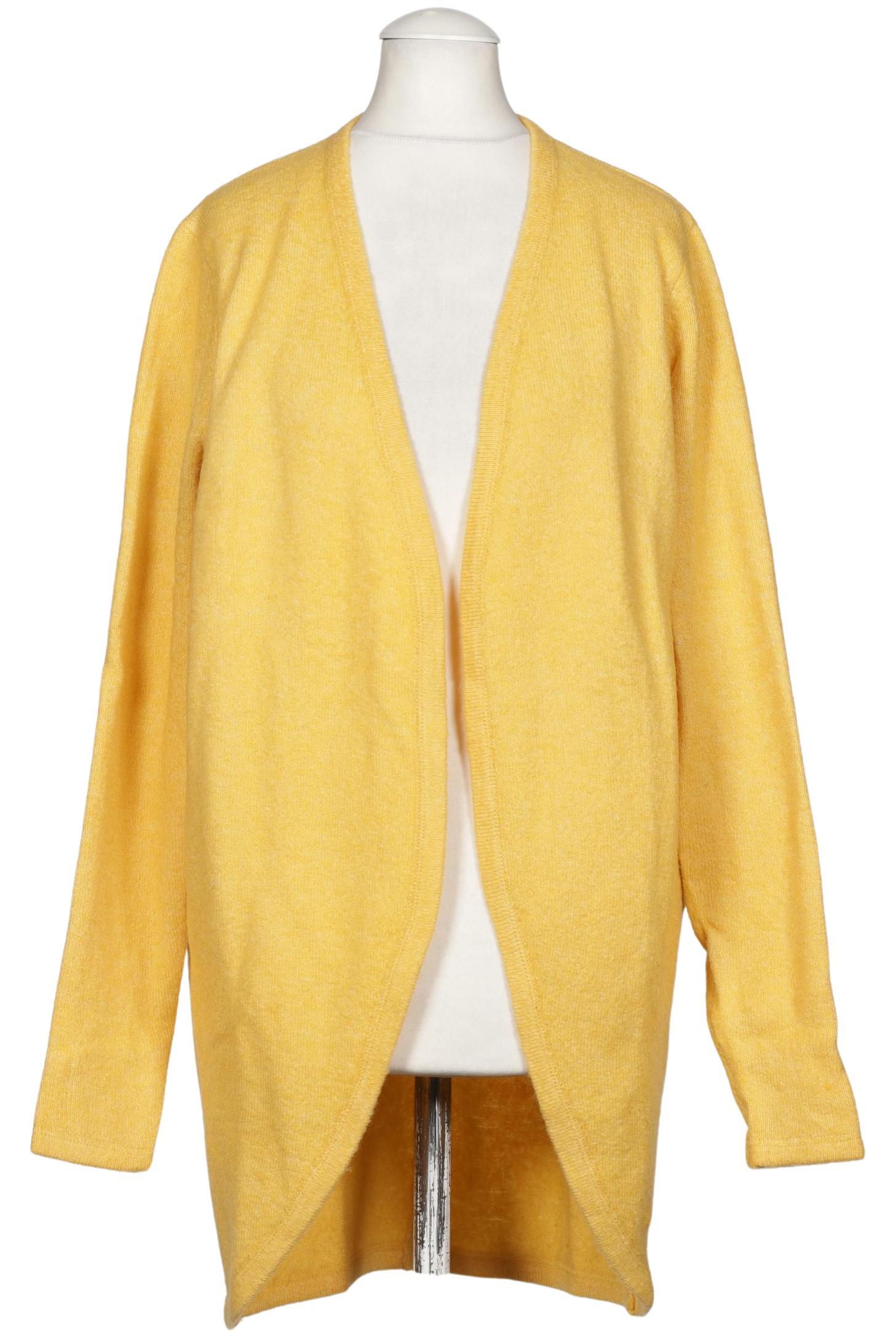 

QS by s.Oliver Damen Strickjacke, gelb, Gr. 34