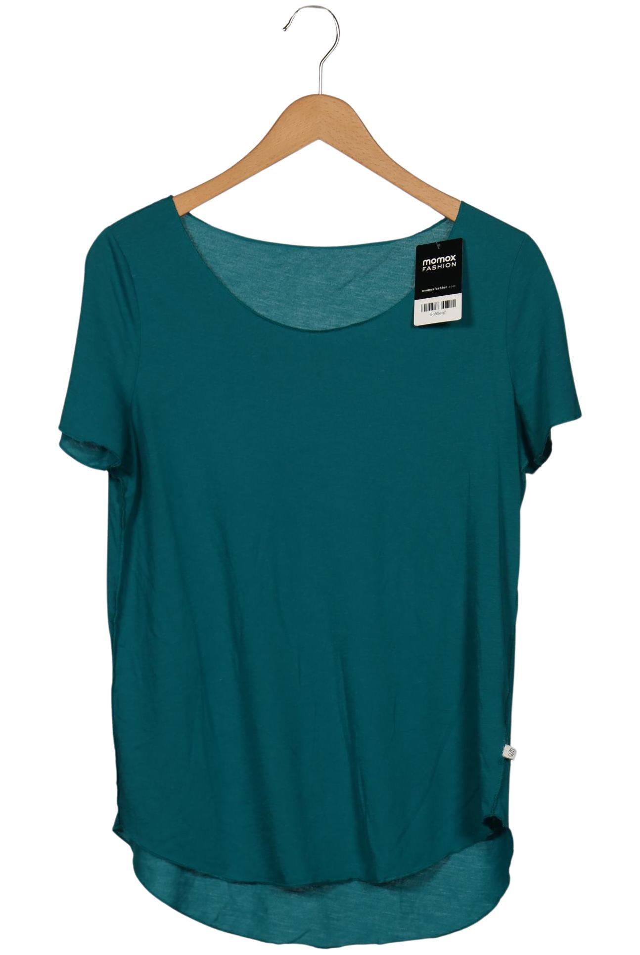

QS by s.Oliver Damen T-Shirt, türkis, Gr. 36