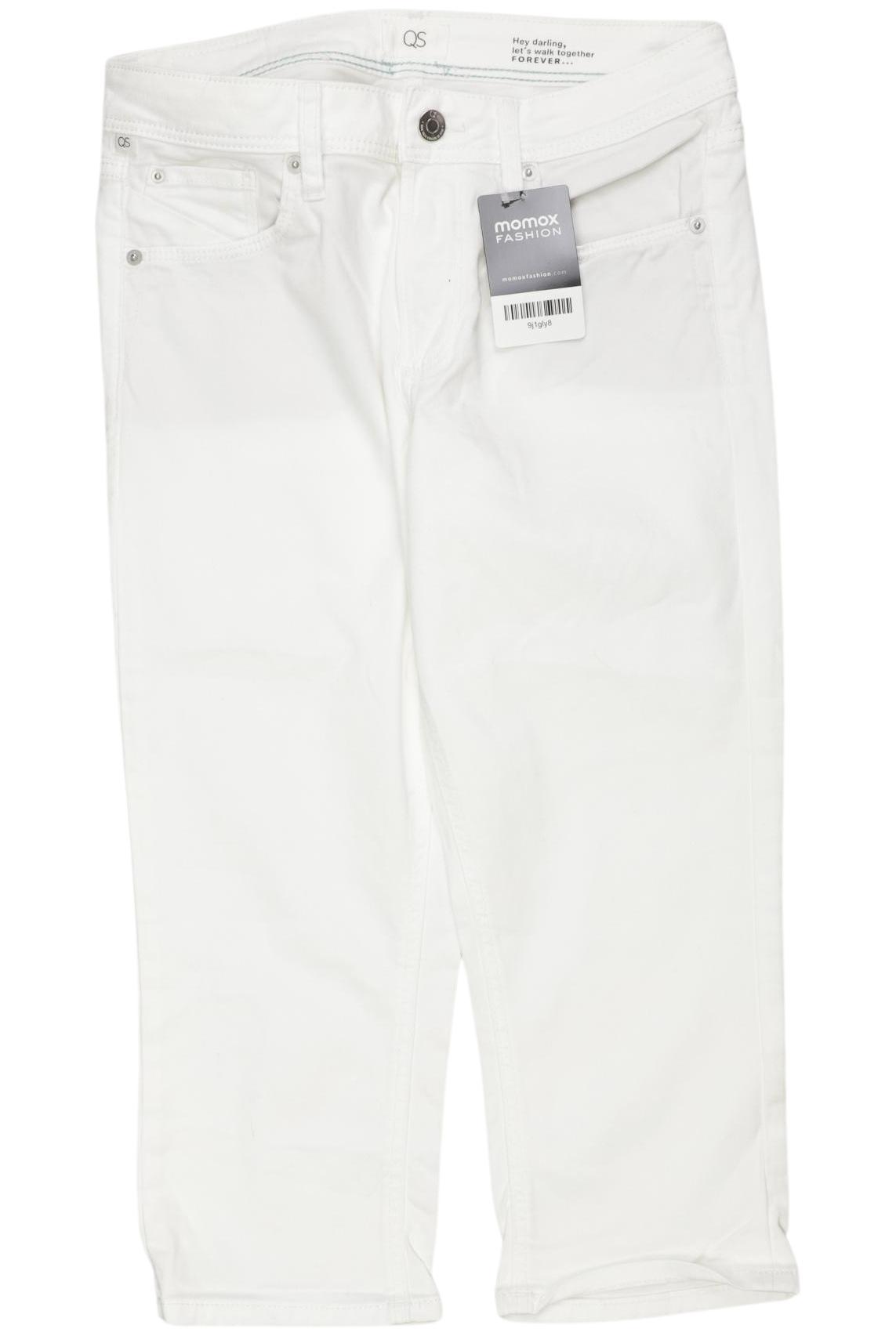 

QS by s.Oliver Damen Jeans, weiß, Gr. 34