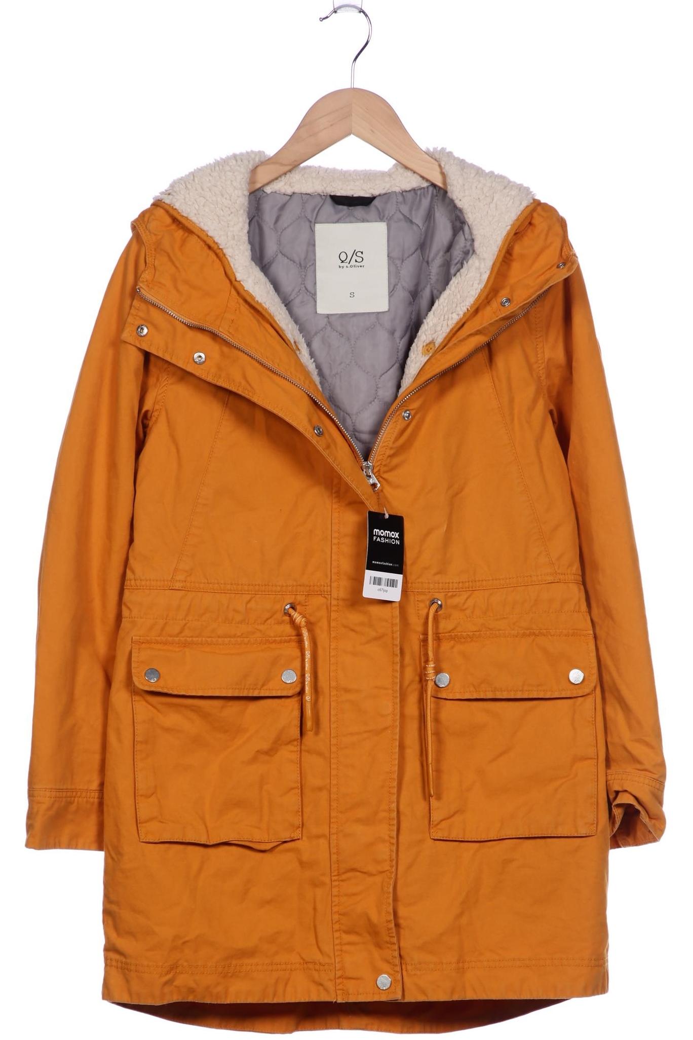 

QS by s.Oliver Damen Mantel, orange, Gr. 36