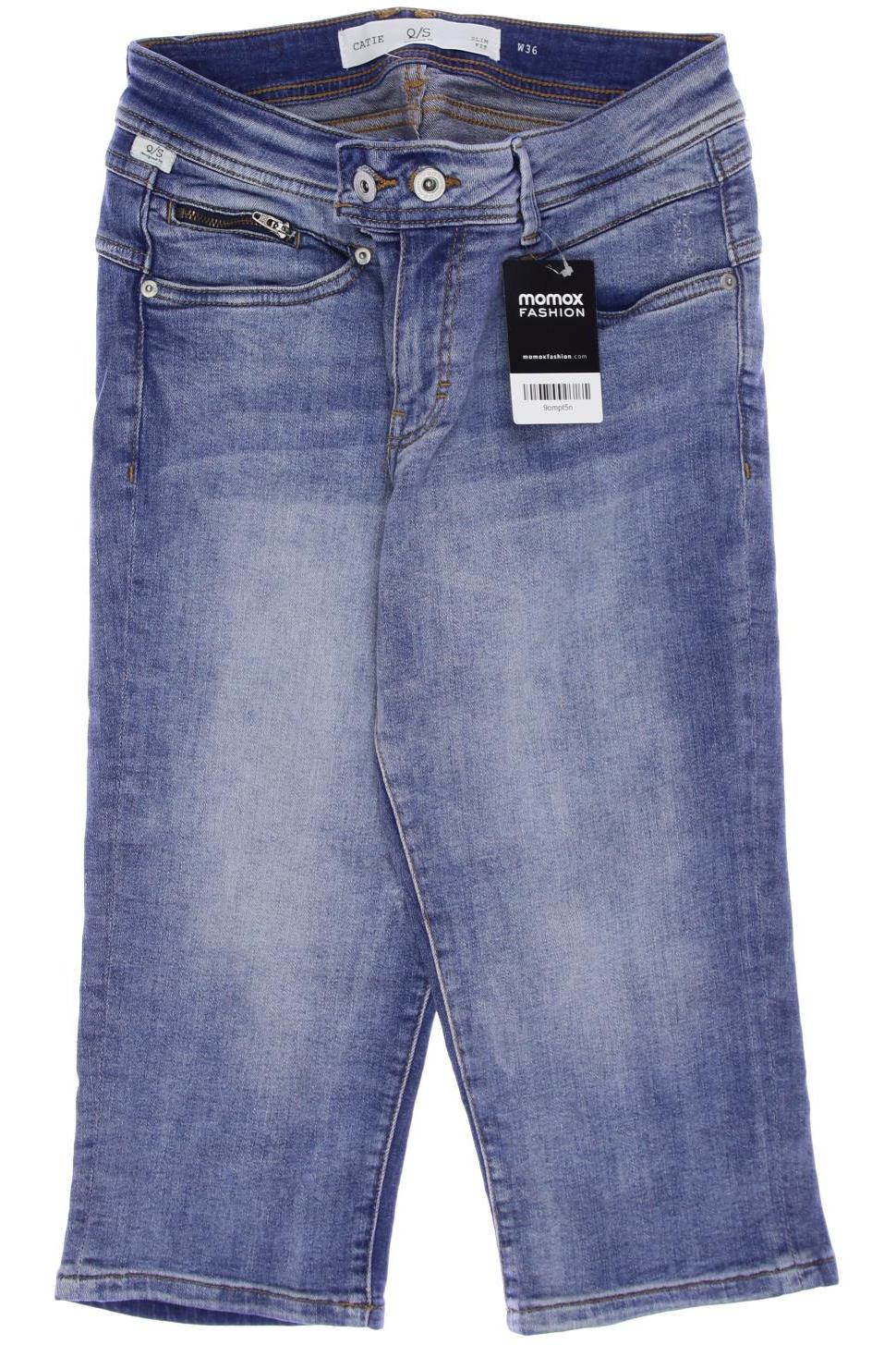 

QS by s.Oliver Damen Shorts, blau, Gr. 36