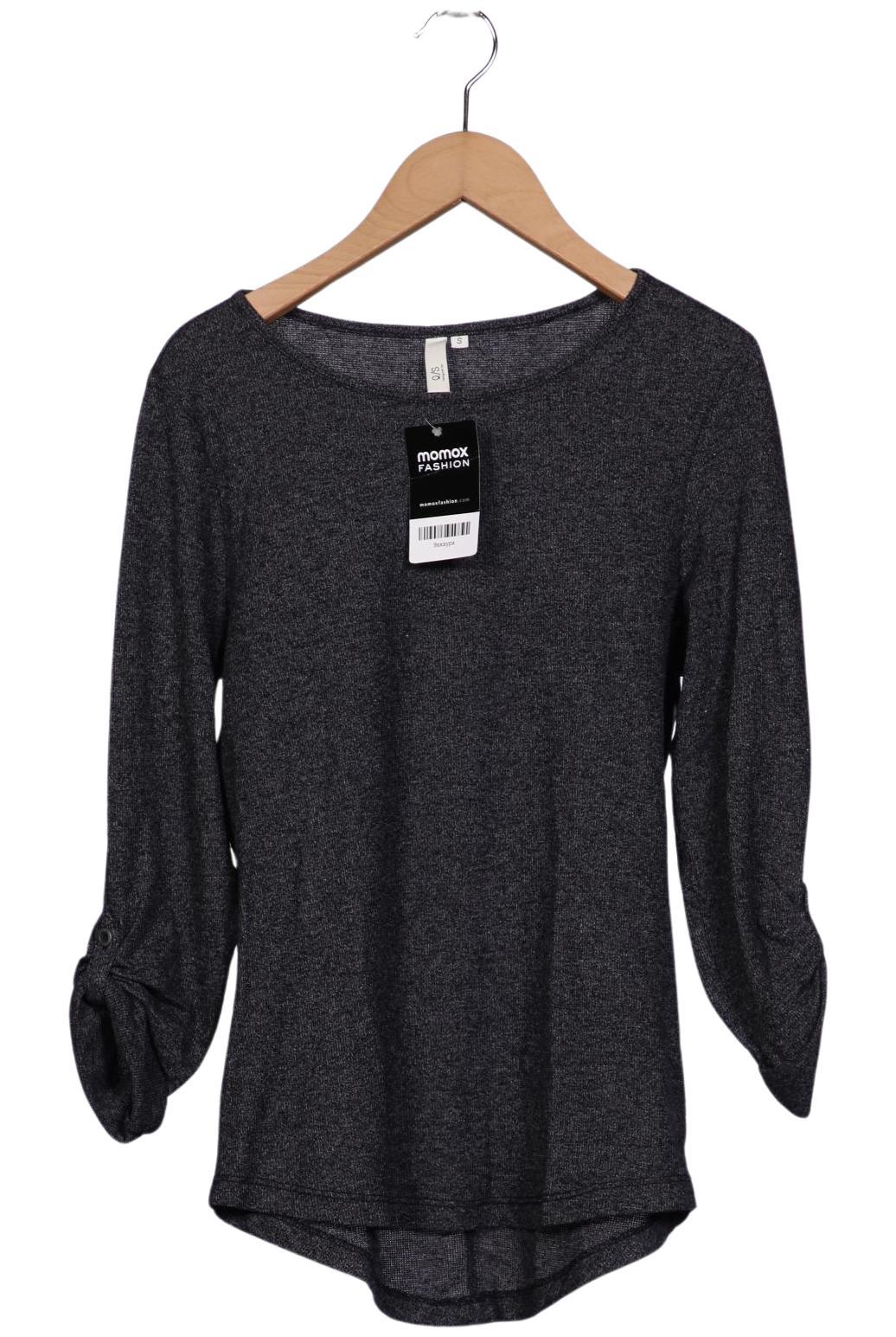 

QS by s.Oliver Damen Langarmshirt, marineblau, Gr. 36