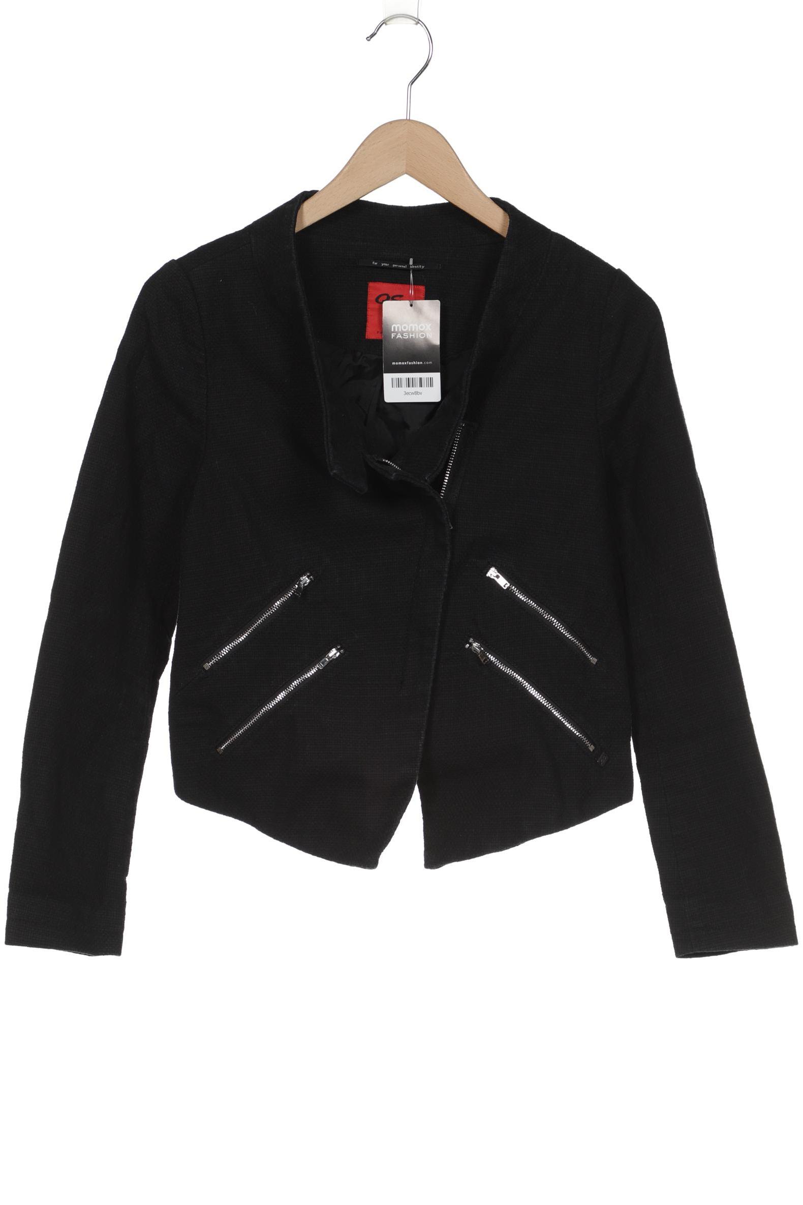 

QS by s.Oliver Damen Jacke, schwarz, Gr. 38